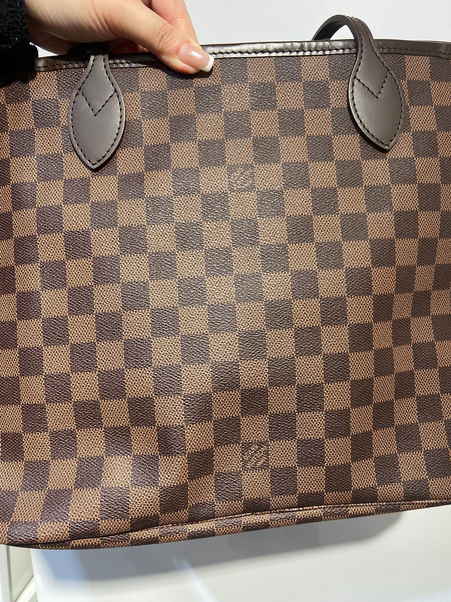 LV Neverfull MM棋盤