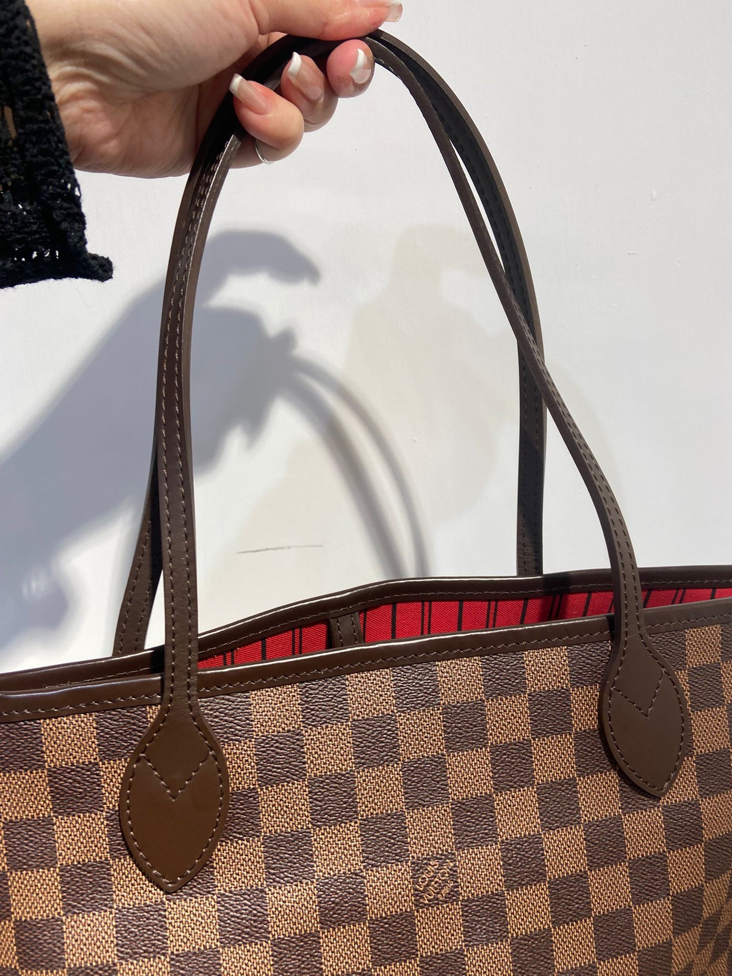 LV Neverfull MM棋盤