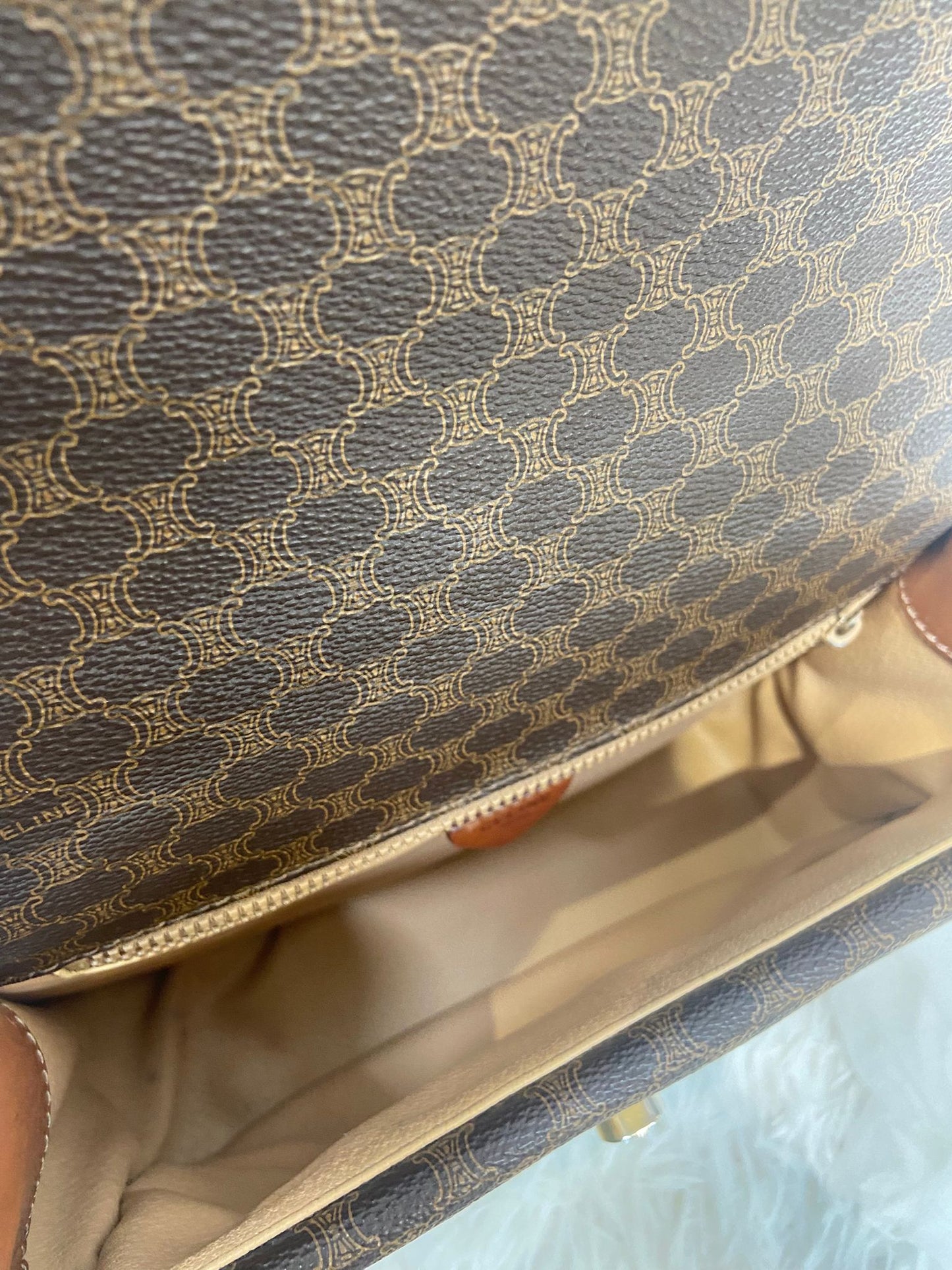 Celine 老花 手拎袋