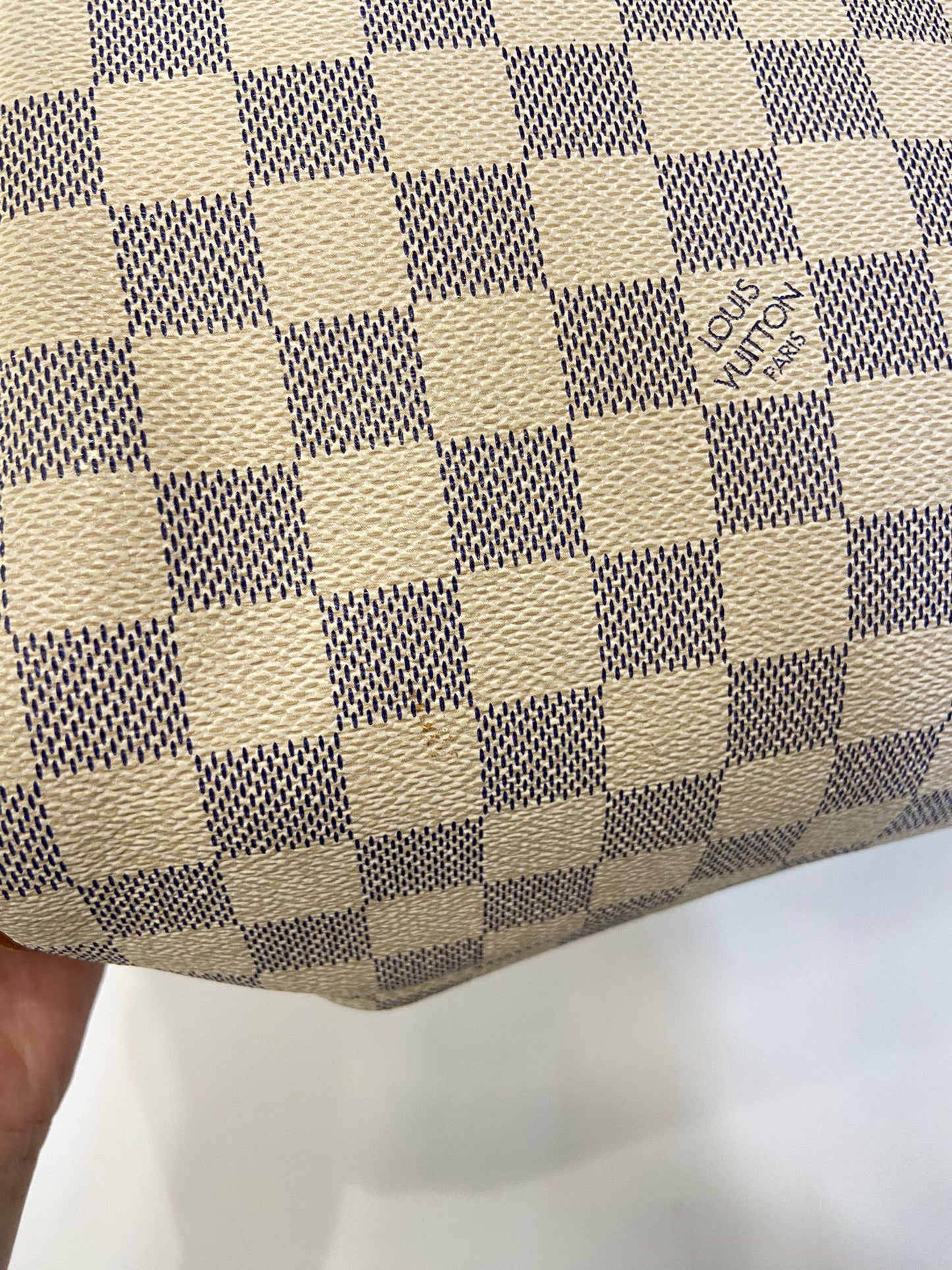LV白棋盤 Tote bag