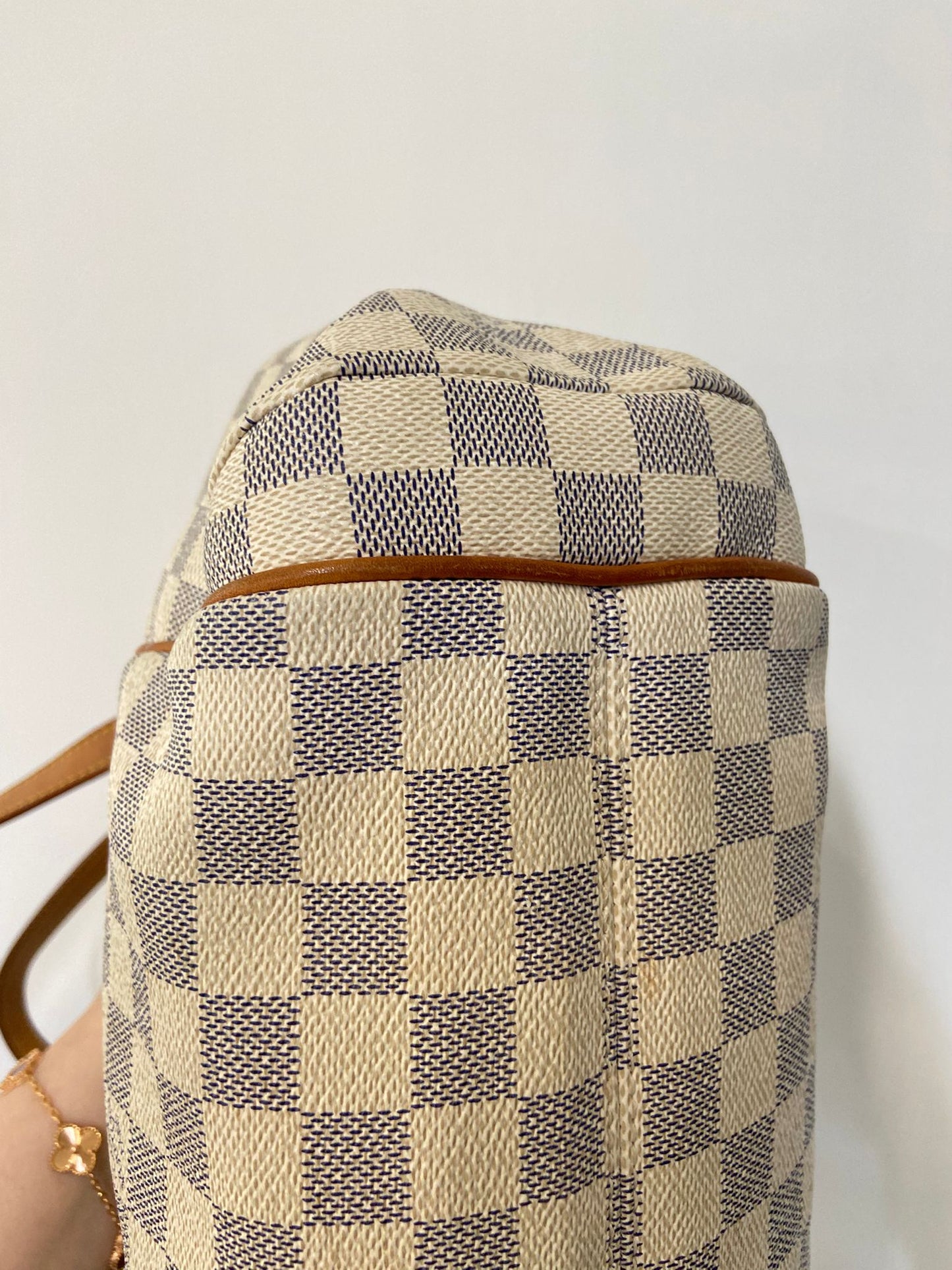 LV白棋盤 Tote bag