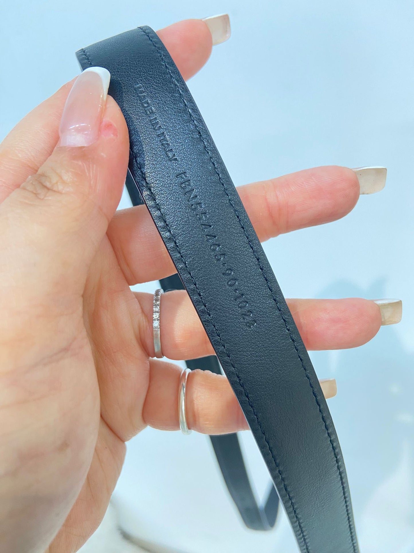 YSL belt 黑金皮帶