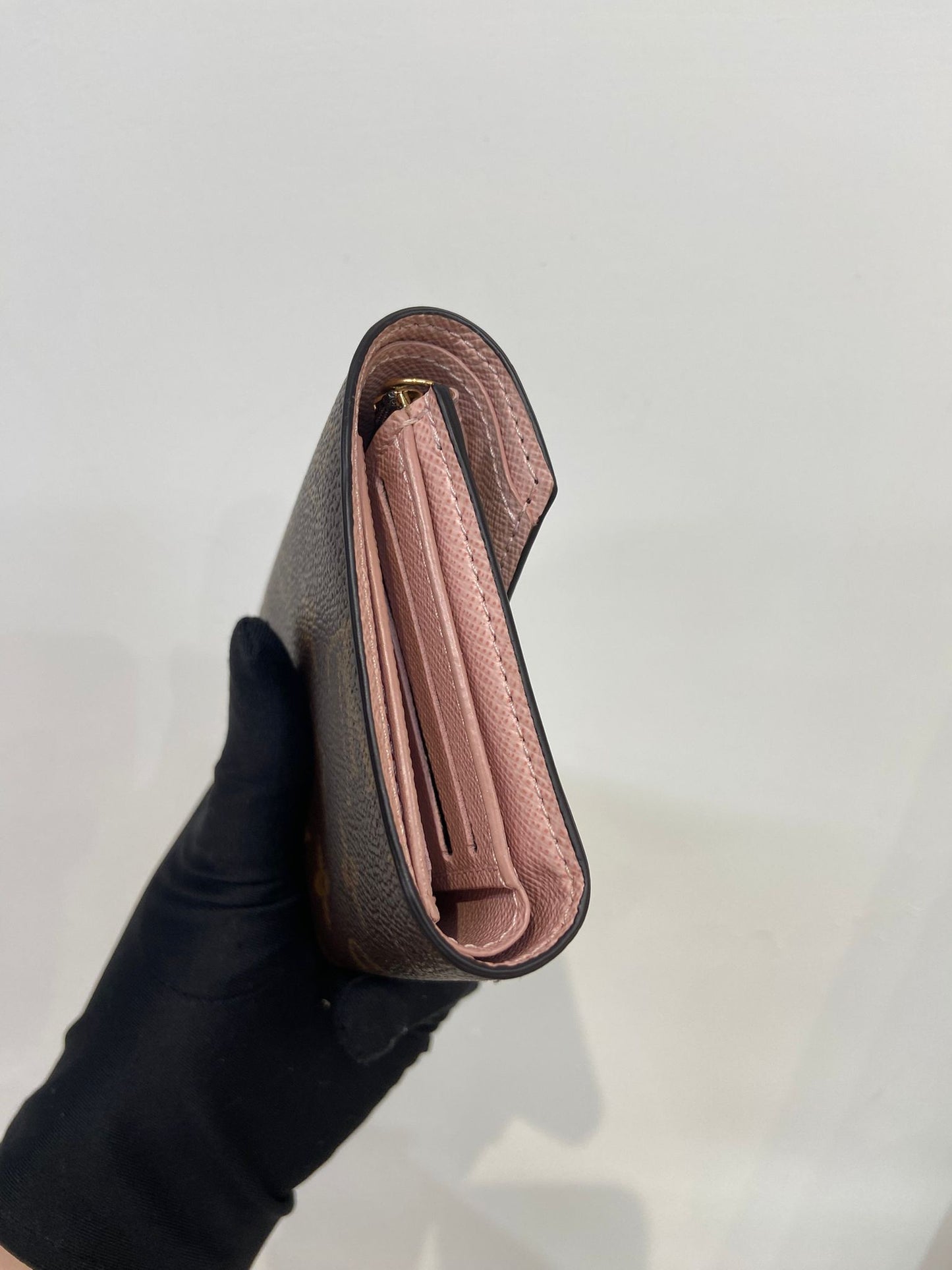 LV 三摺短銀包