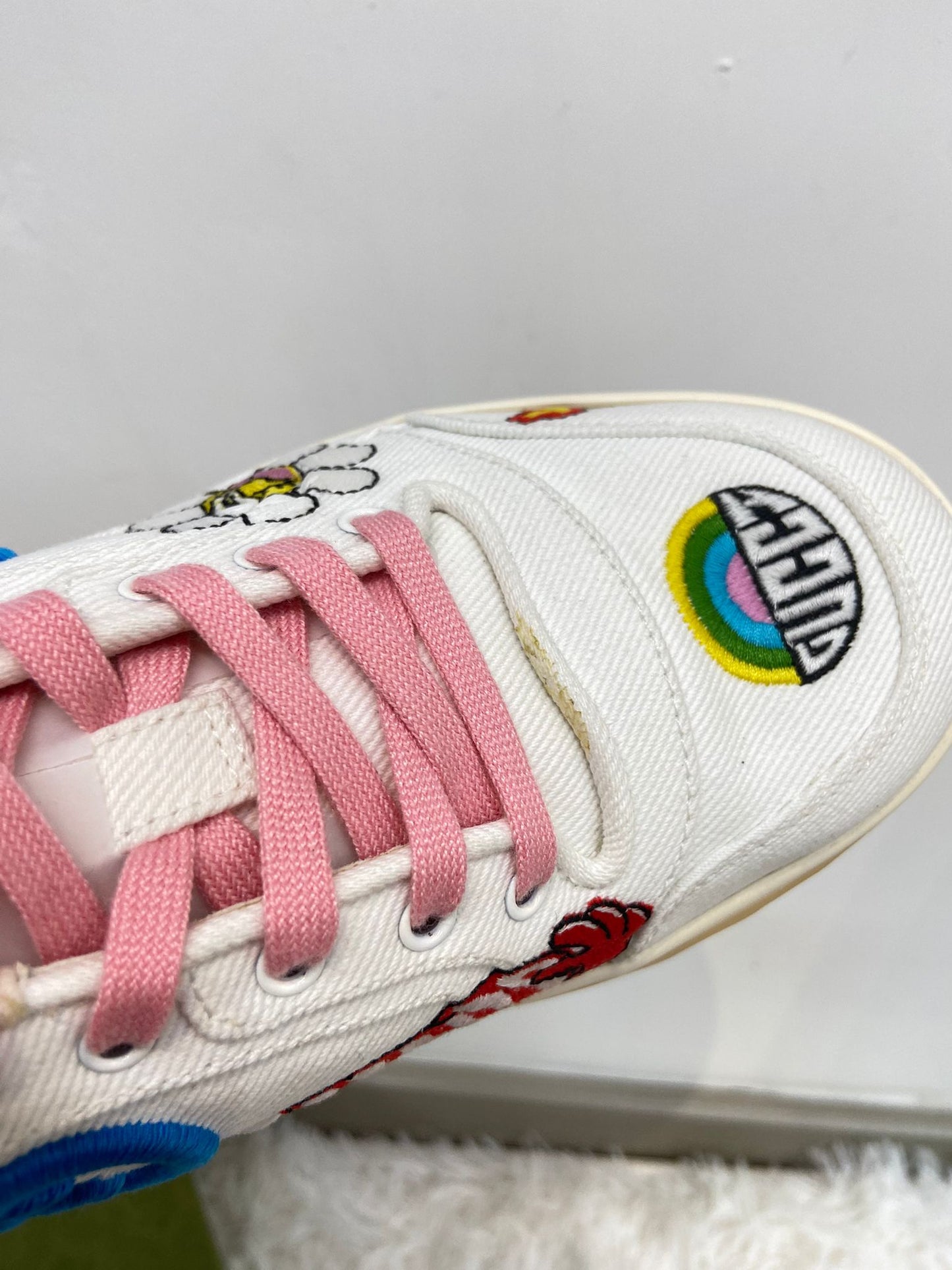 GUCCI x MAC80塗鴉刺繡 波鞋