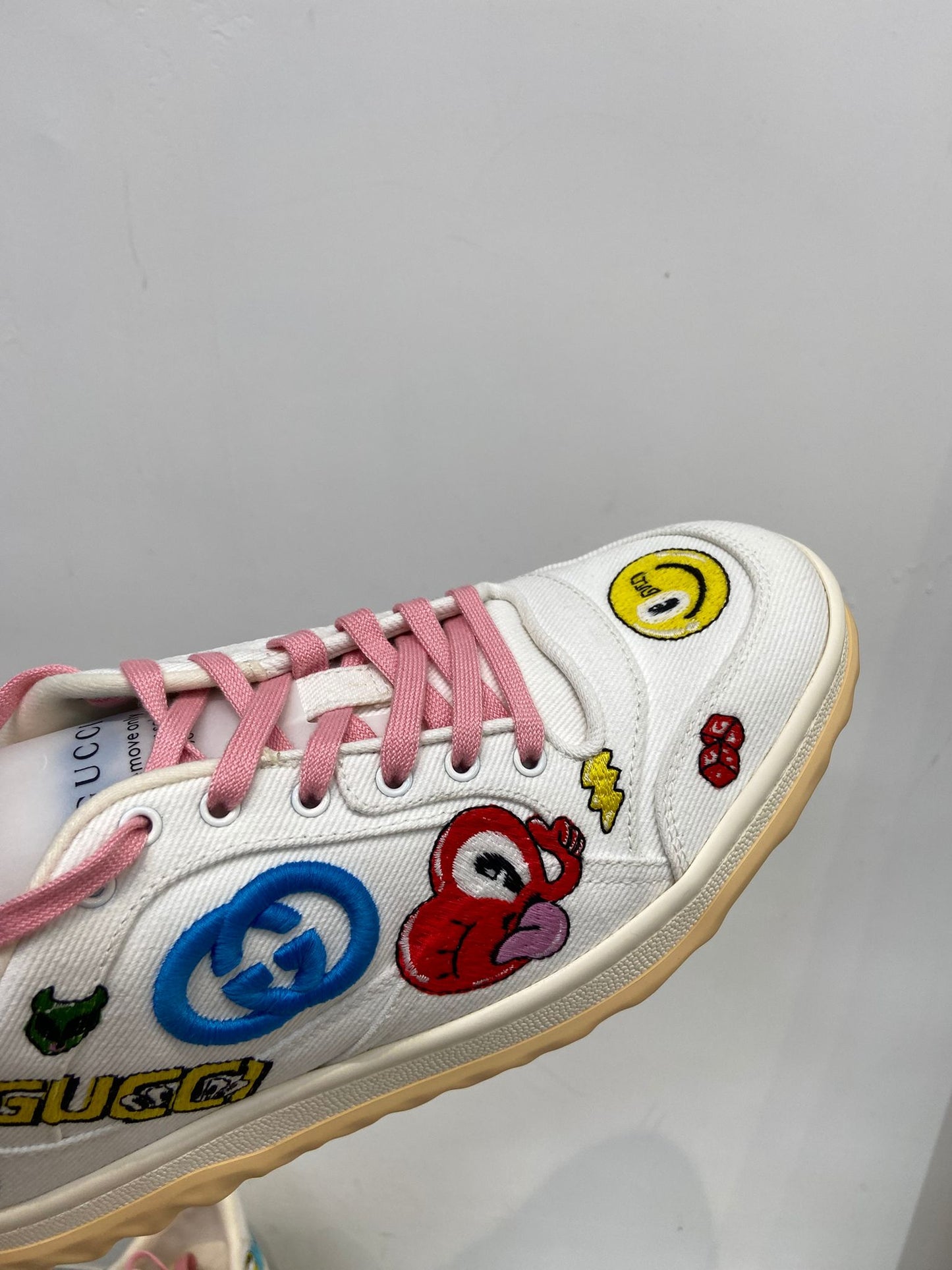 GUCCI x MAC80塗鴉刺繡 波鞋