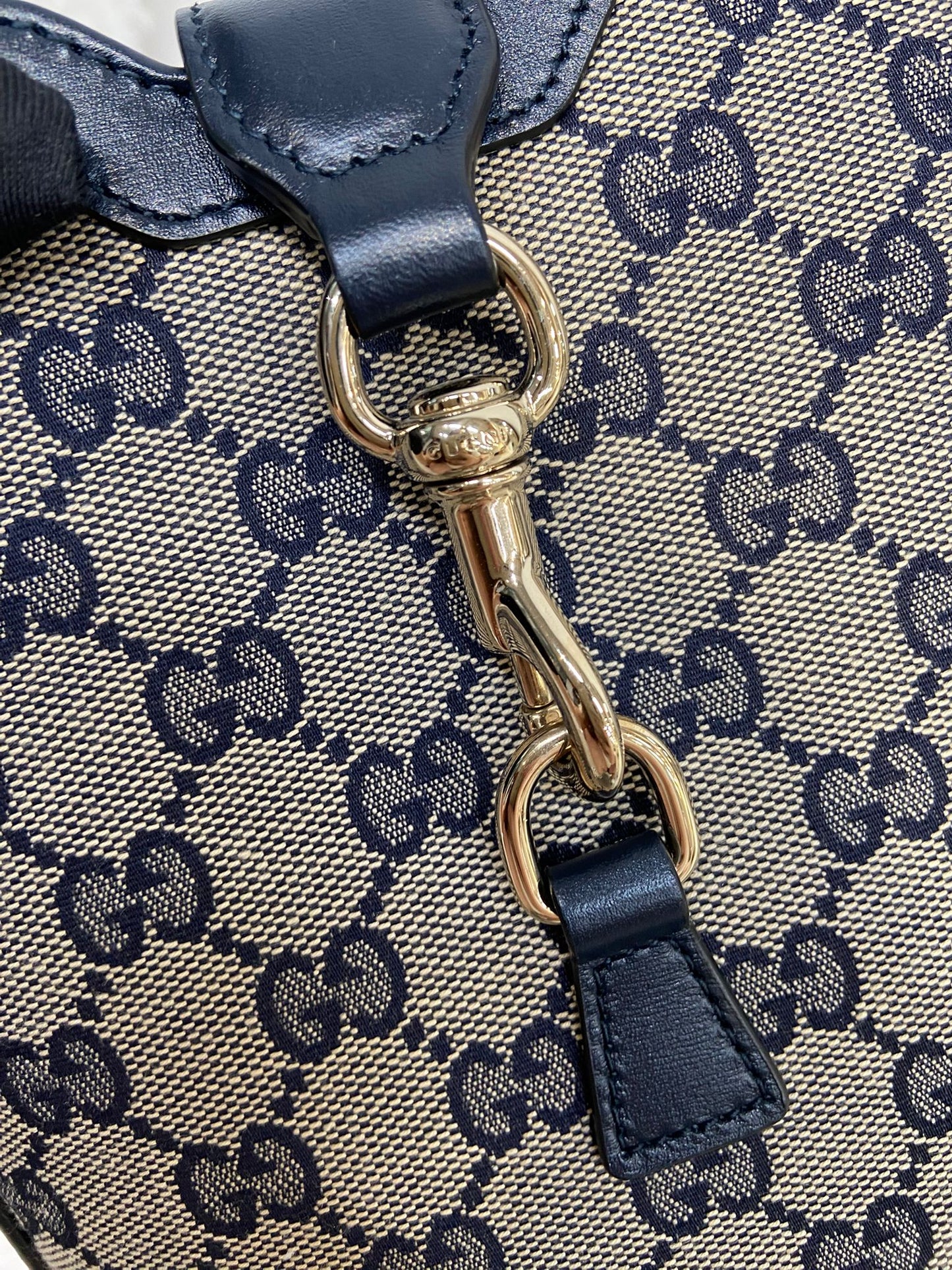 GUCCI jackie gg 老花迷你桶袋