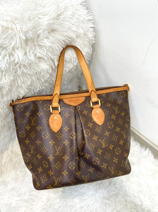 Lv Palermo 餃子型單肩 tote