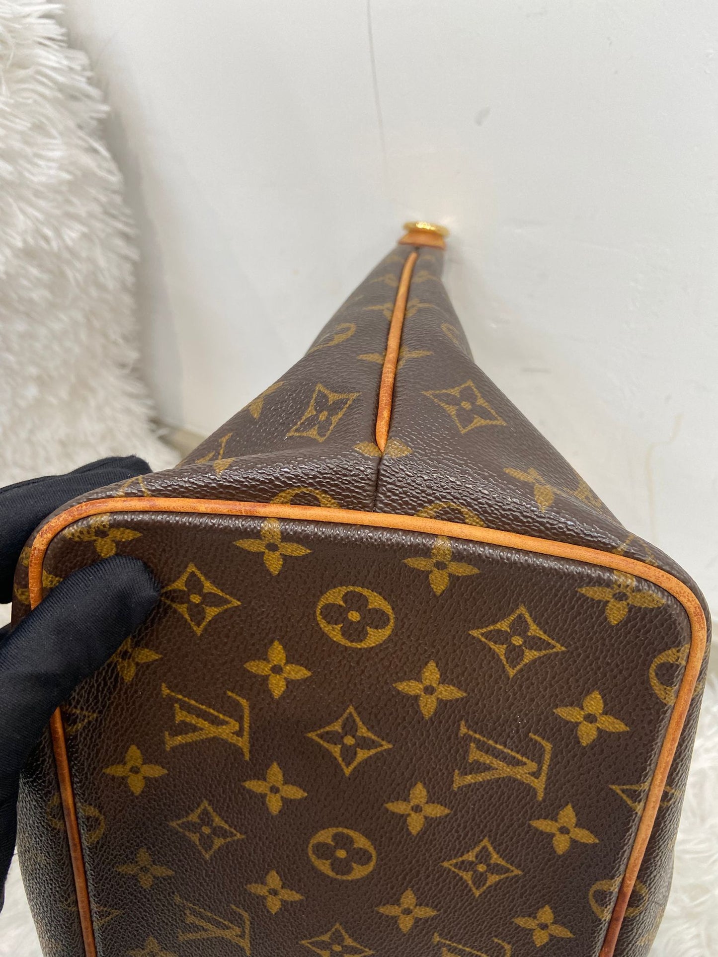 Lv Palermo 餃子型單肩 tote