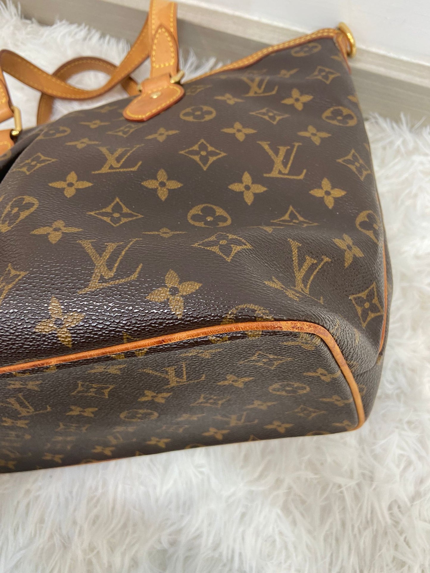 Lv Palermo 餃子型單肩 tote