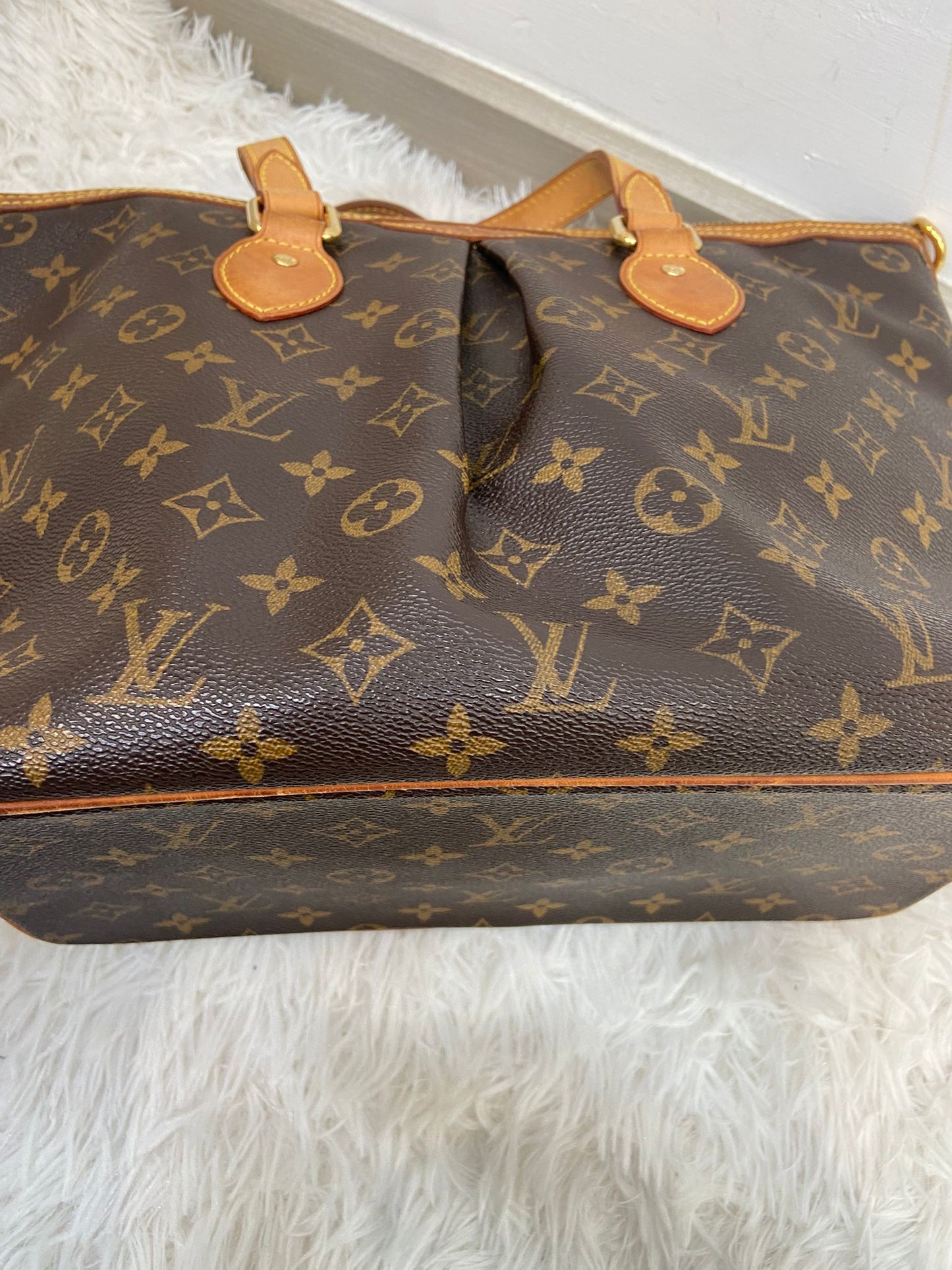 Lv Palermo 餃子型單肩 tote