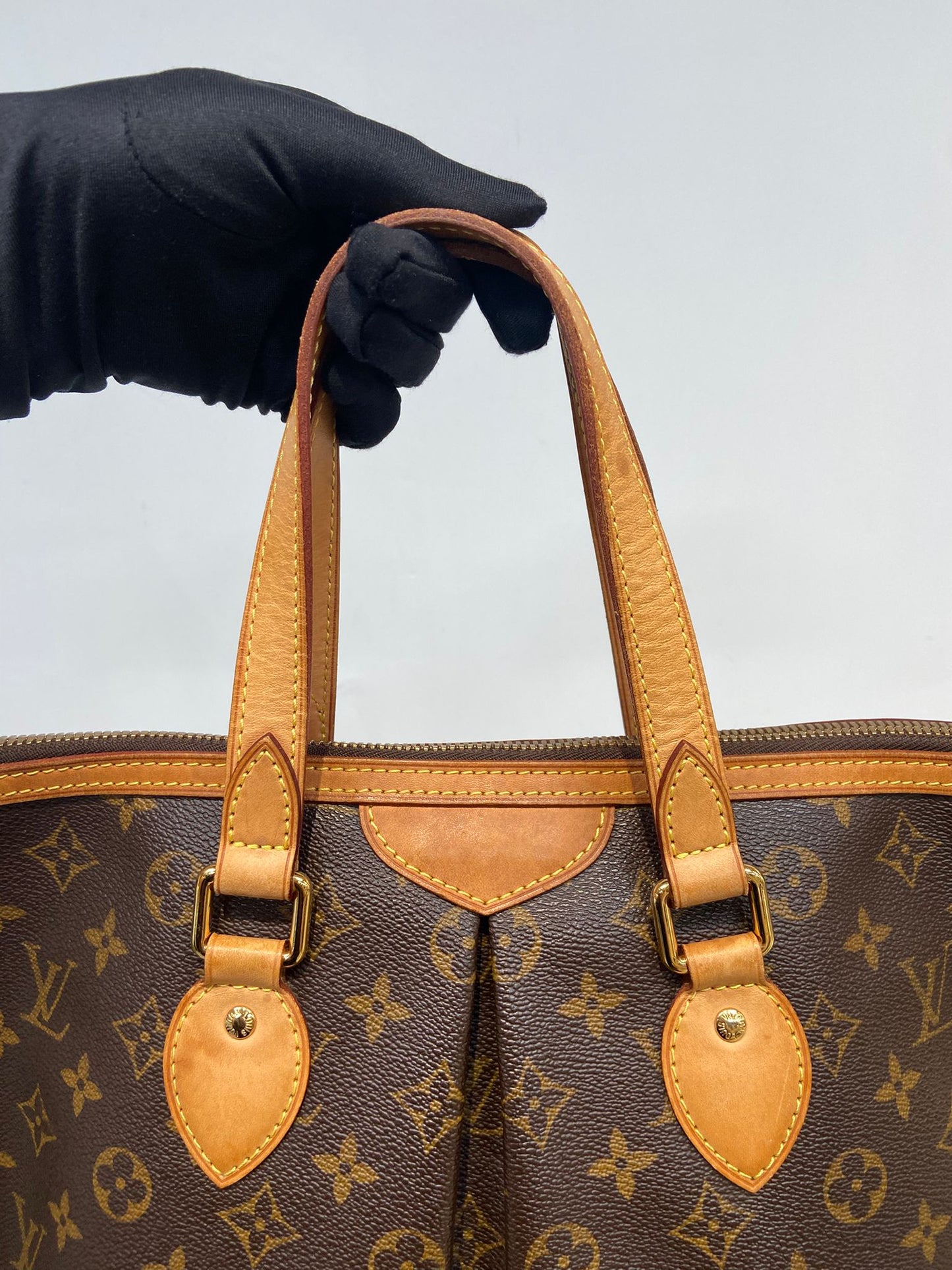 Lv Palermo 餃子型單肩 tote