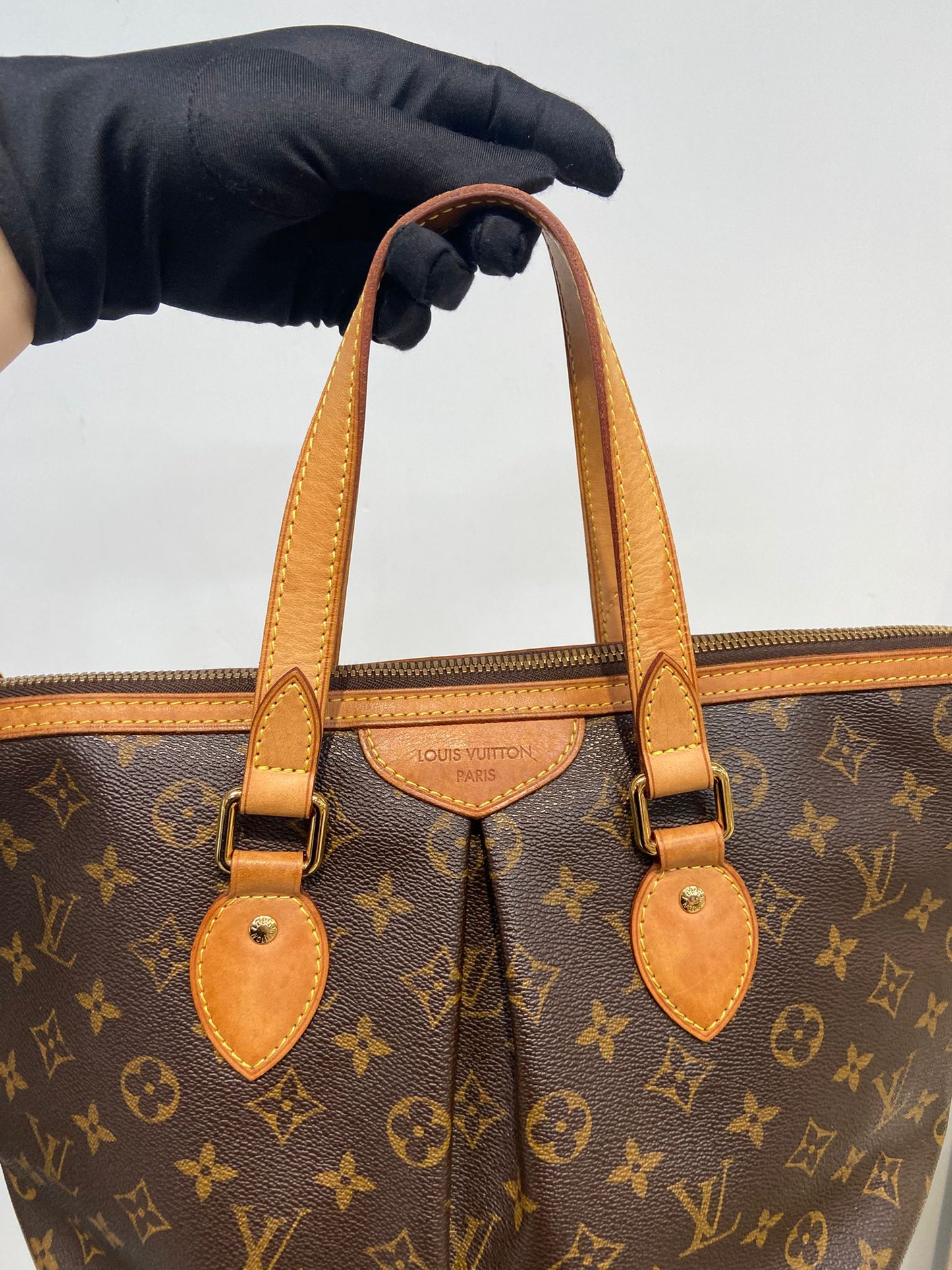 Lv Palermo 餃子型單肩 tote