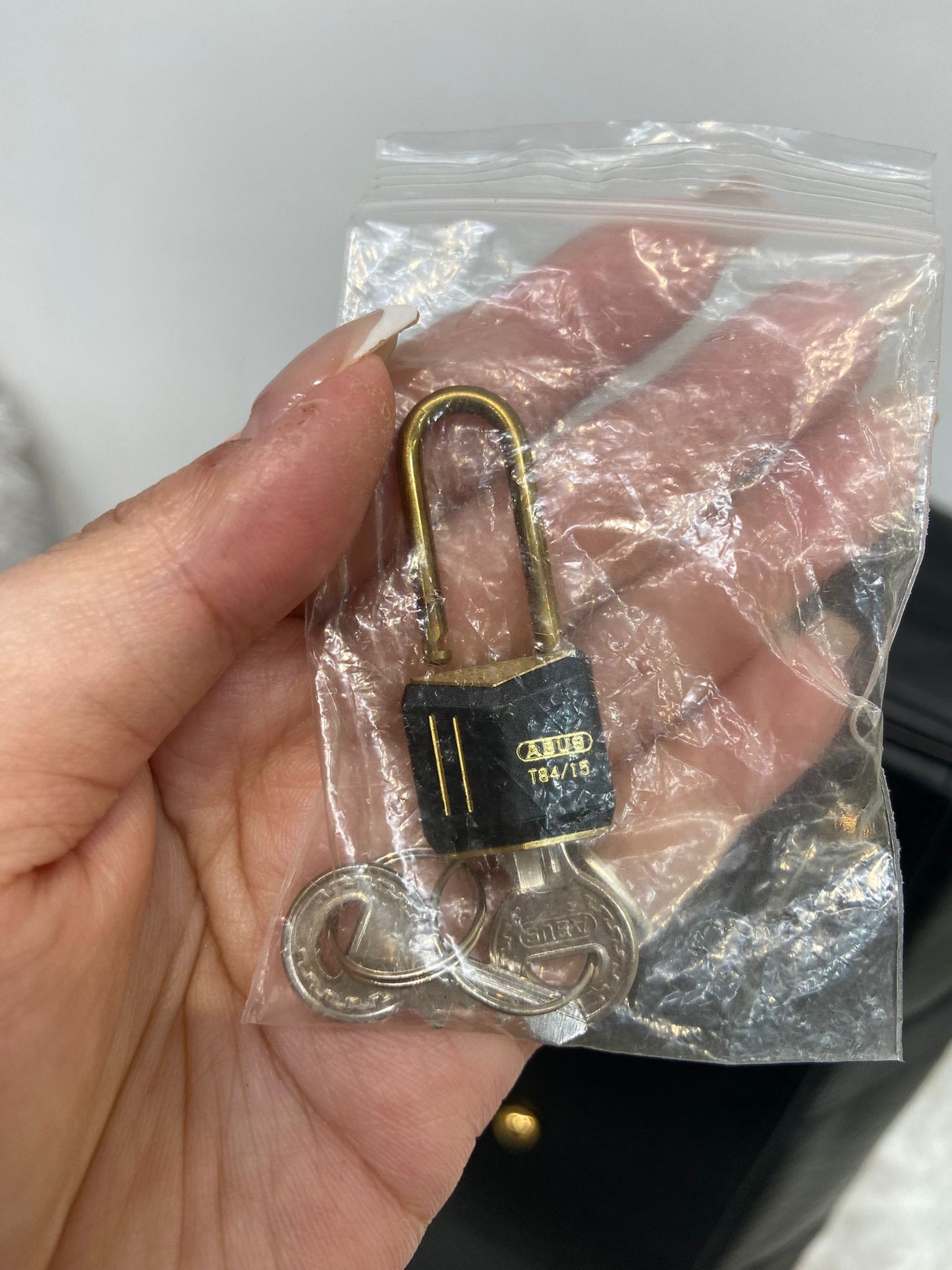 Versace 黑色牛皮旅行袋
