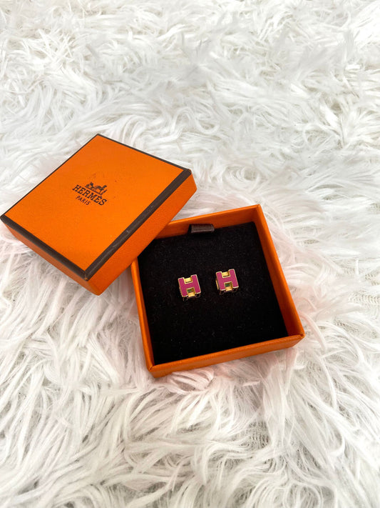 Hermes Cube H 耳環