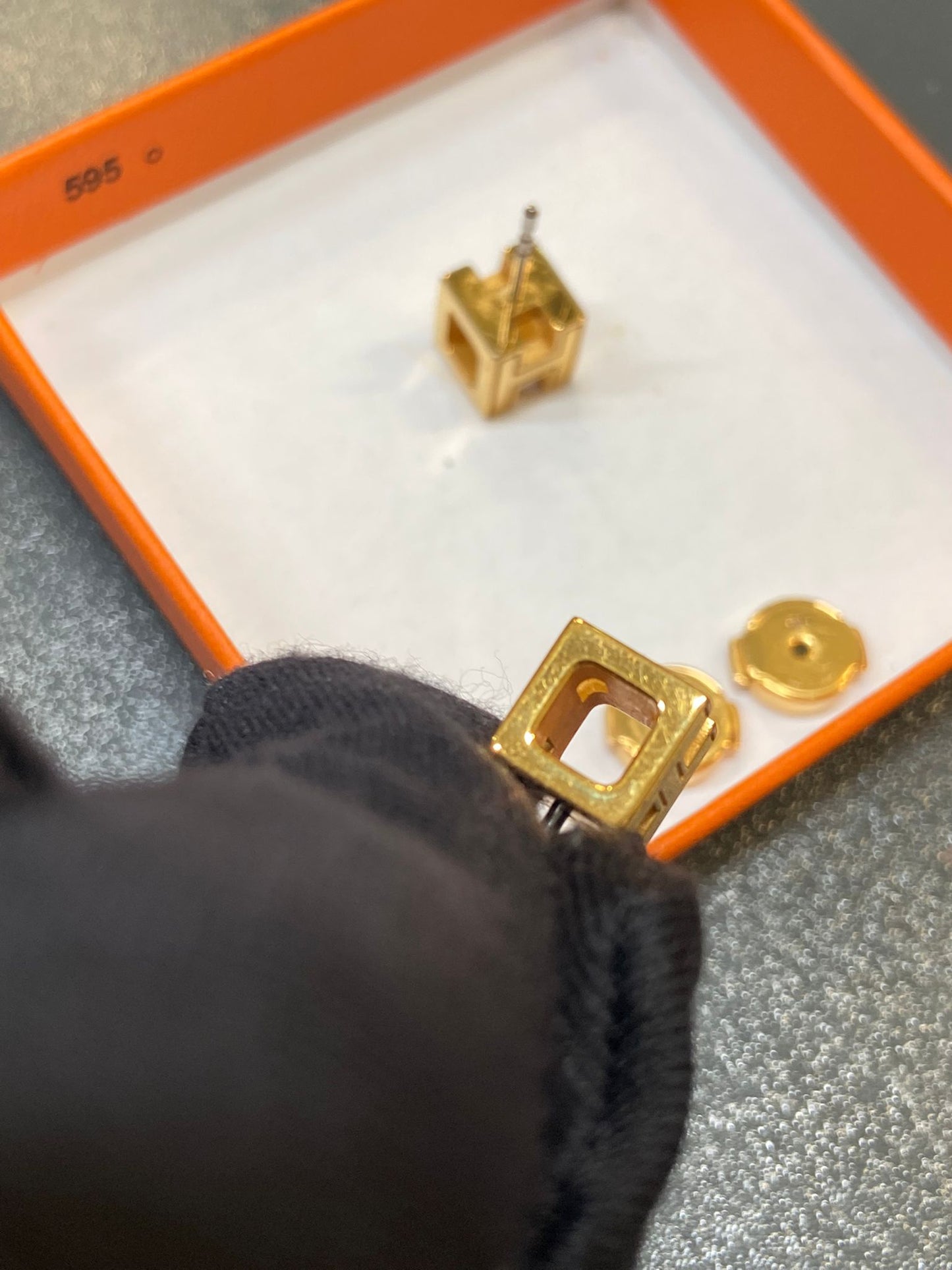 Hermes Cube H 耳環