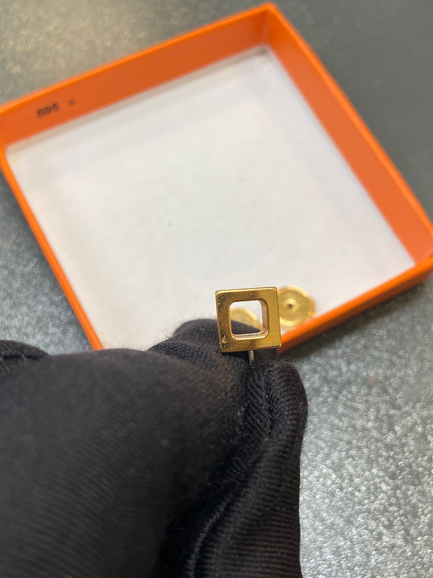Hermes Cube H 耳環