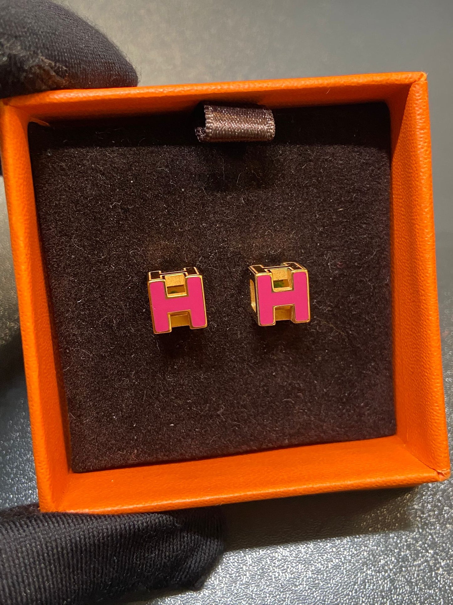 Hermes Cube H 耳環