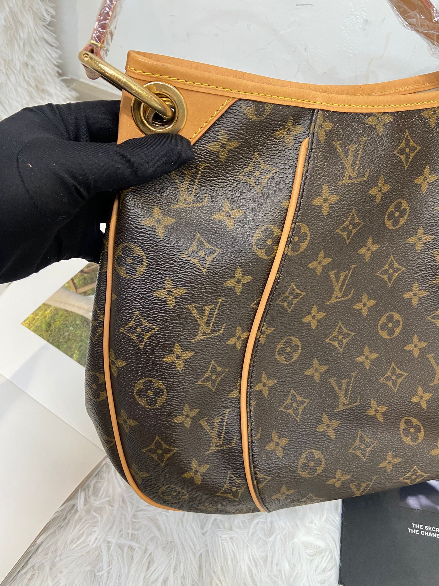 Lv 金牌南瓜hobo tote bag