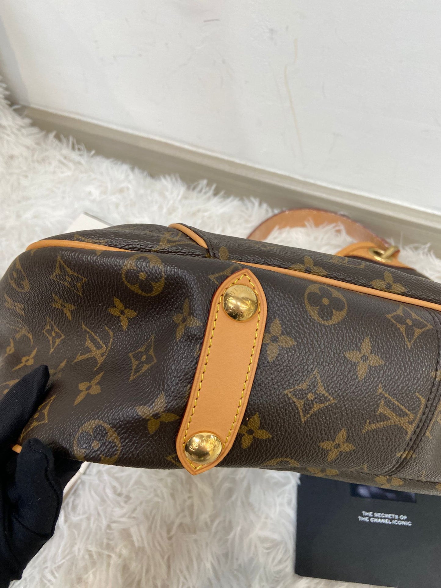 Lv 金牌南瓜hobo tote bag