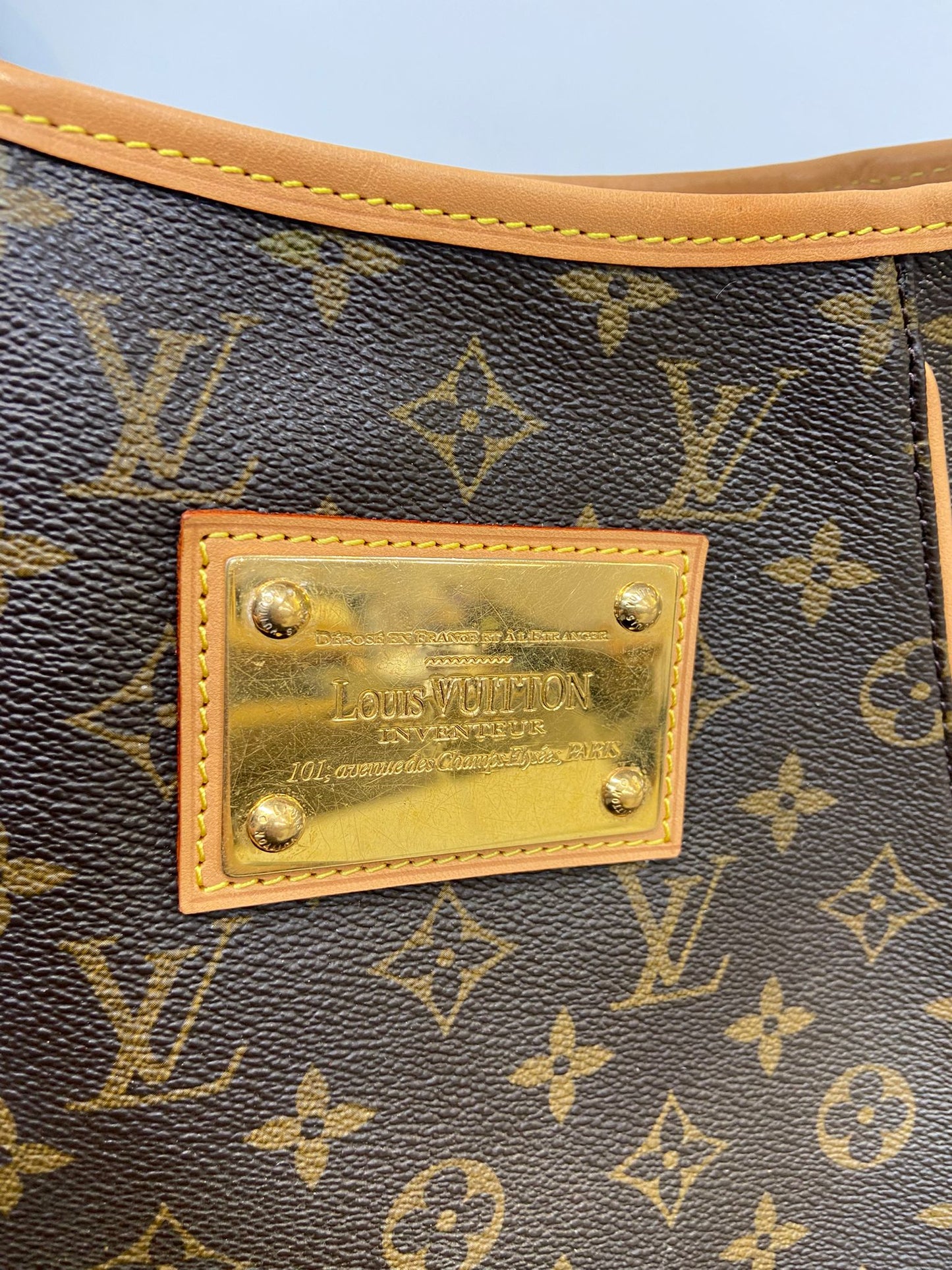 Lv 金牌南瓜hobo tote bag