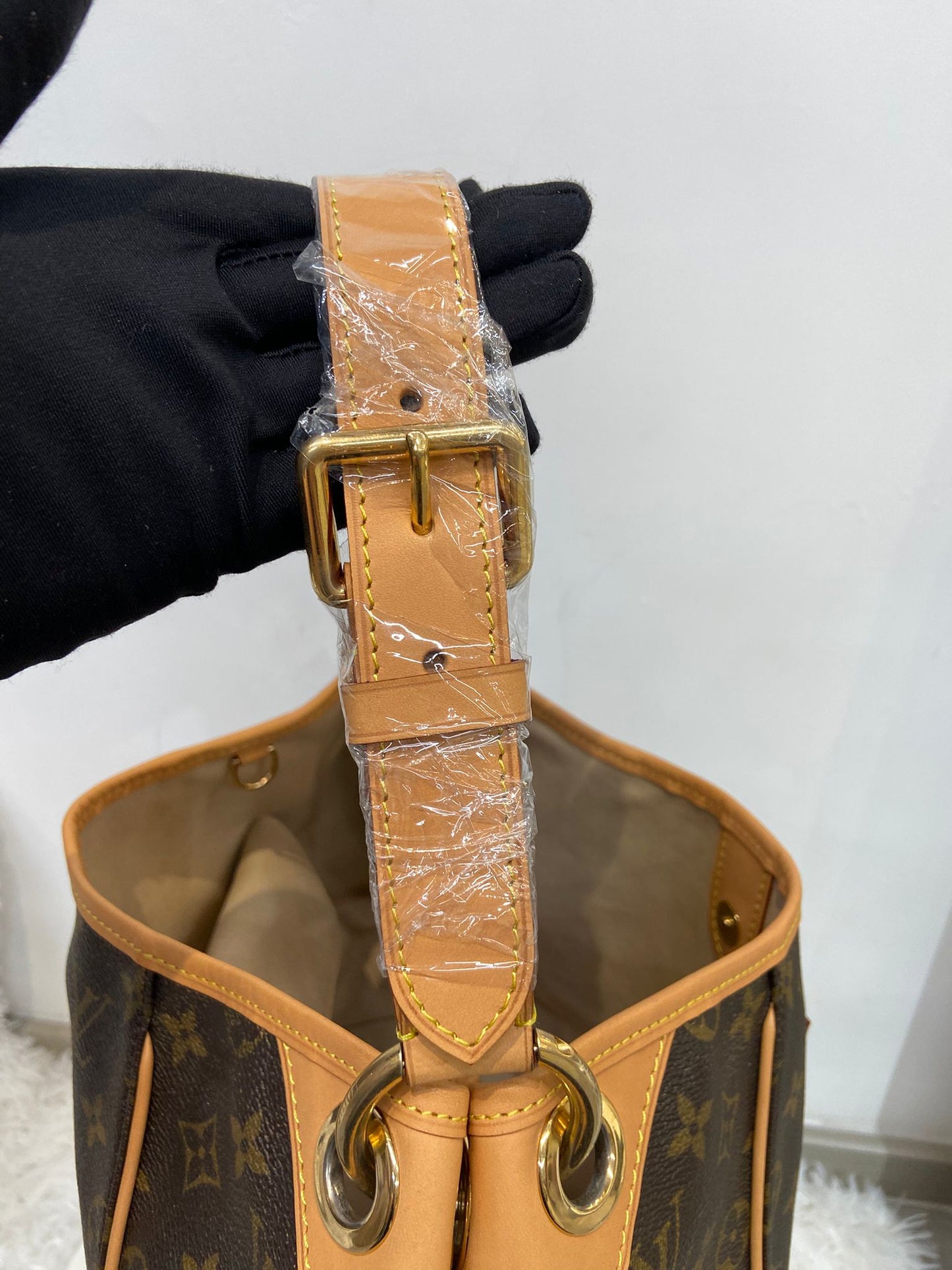 Lv 金牌南瓜hobo tote bag