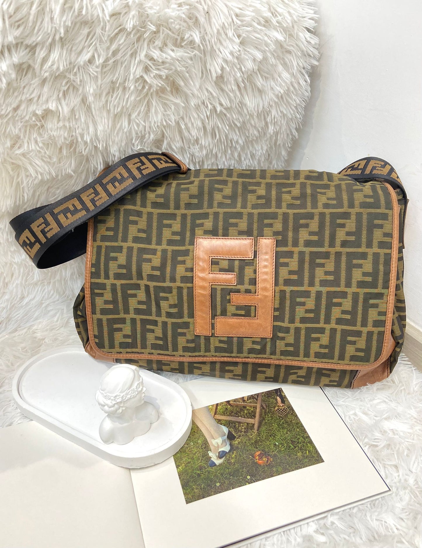 Fendi messenger bag