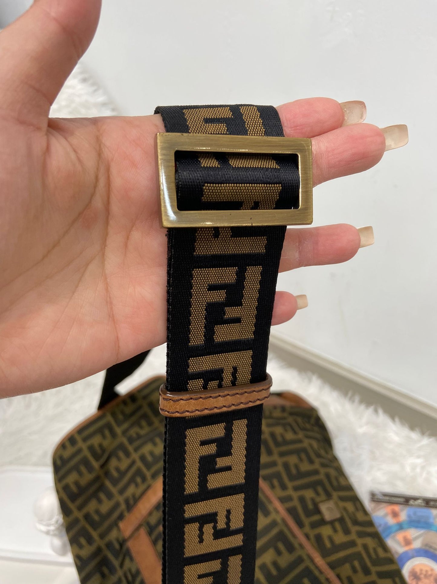 Fendi messenger bag