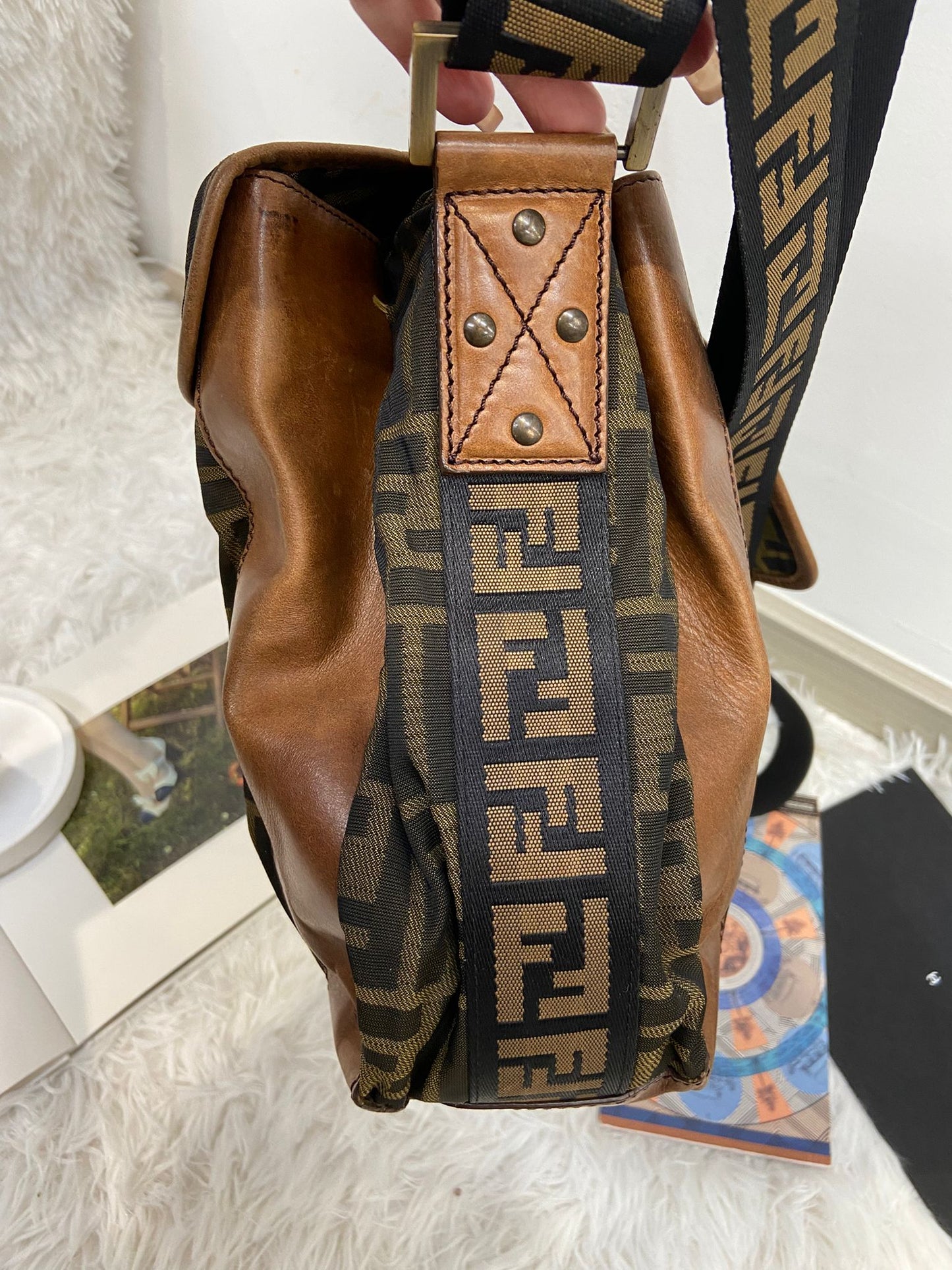 Fendi messenger bag