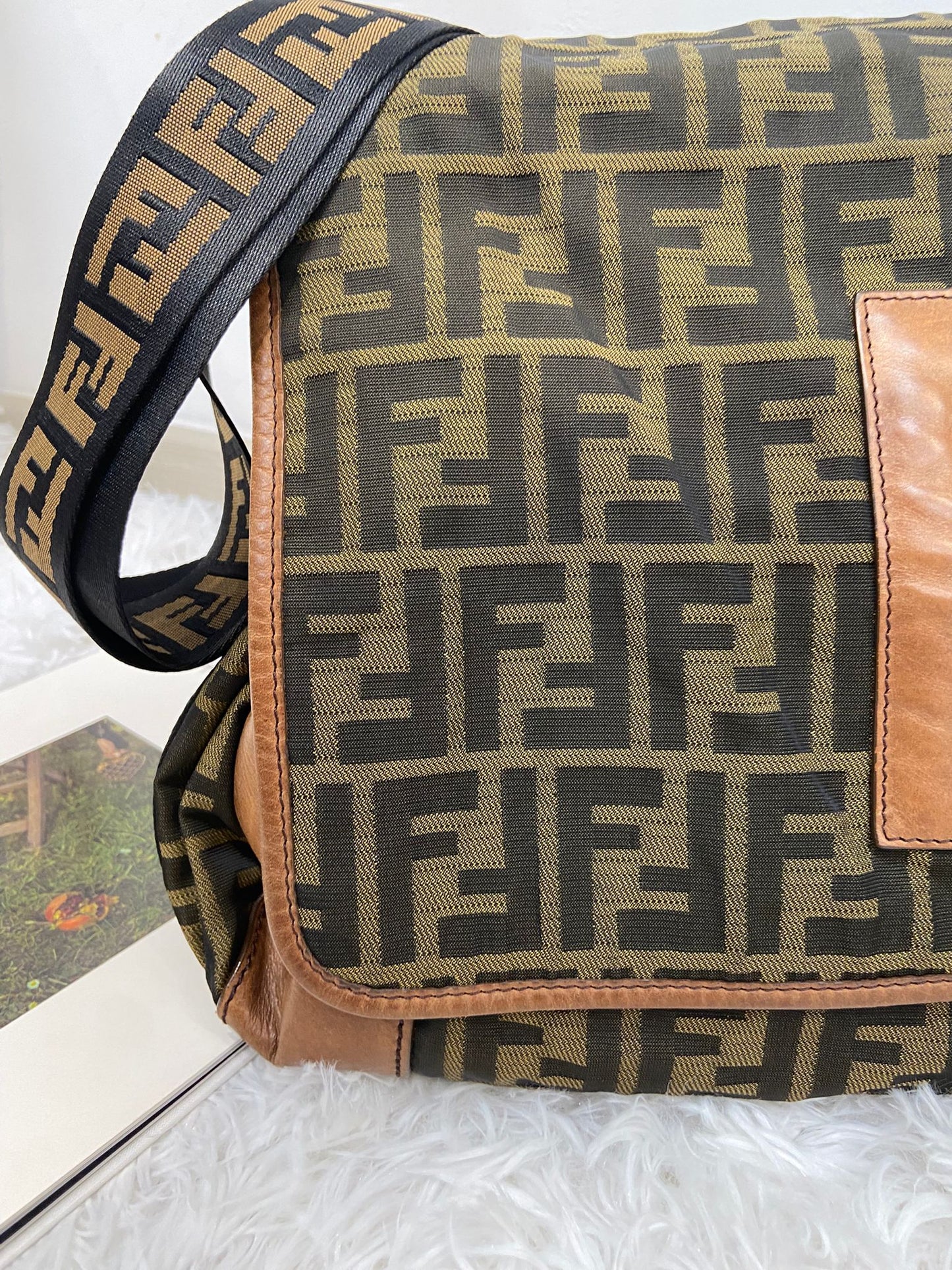 Fendi messenger bag