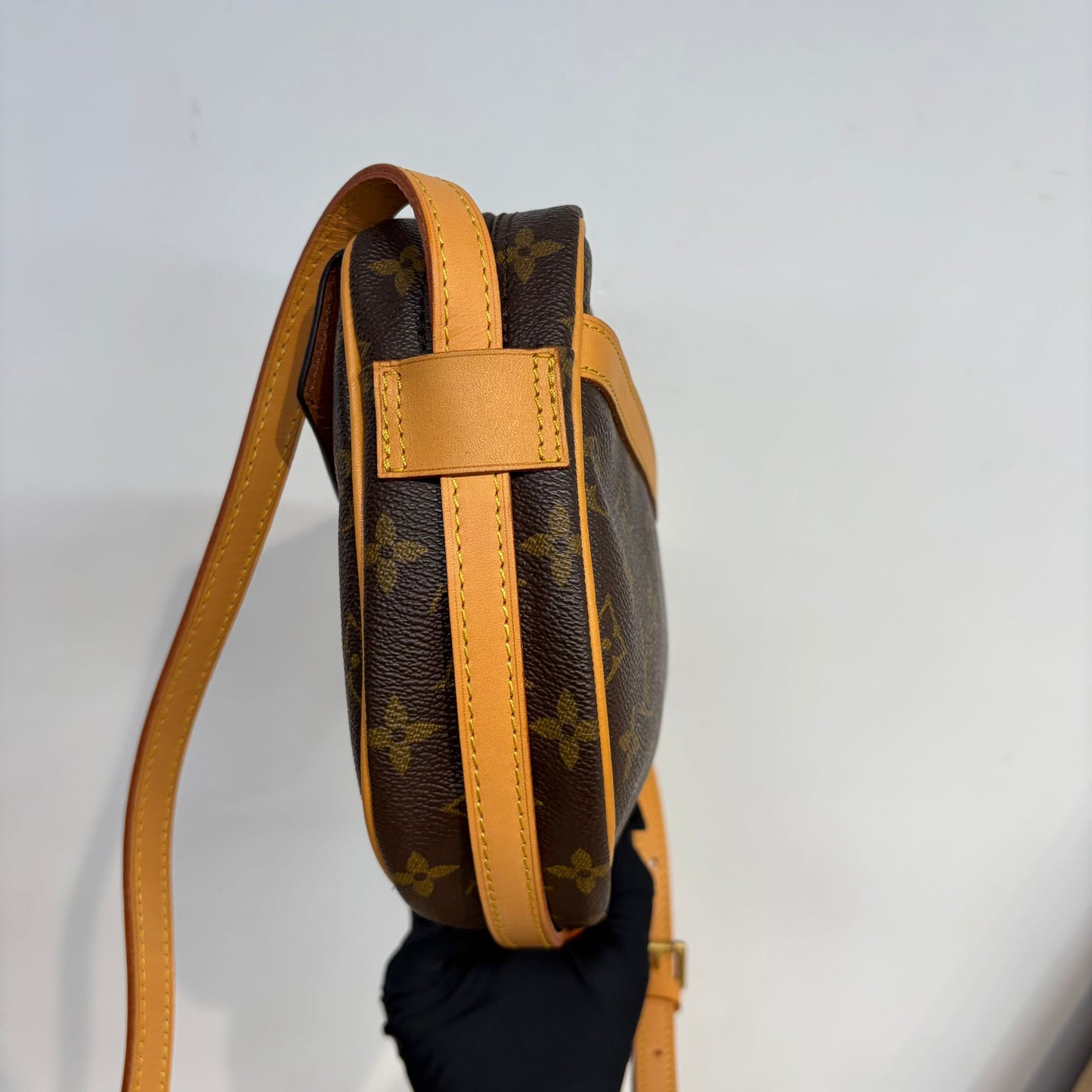 LV 老花馬鞍包