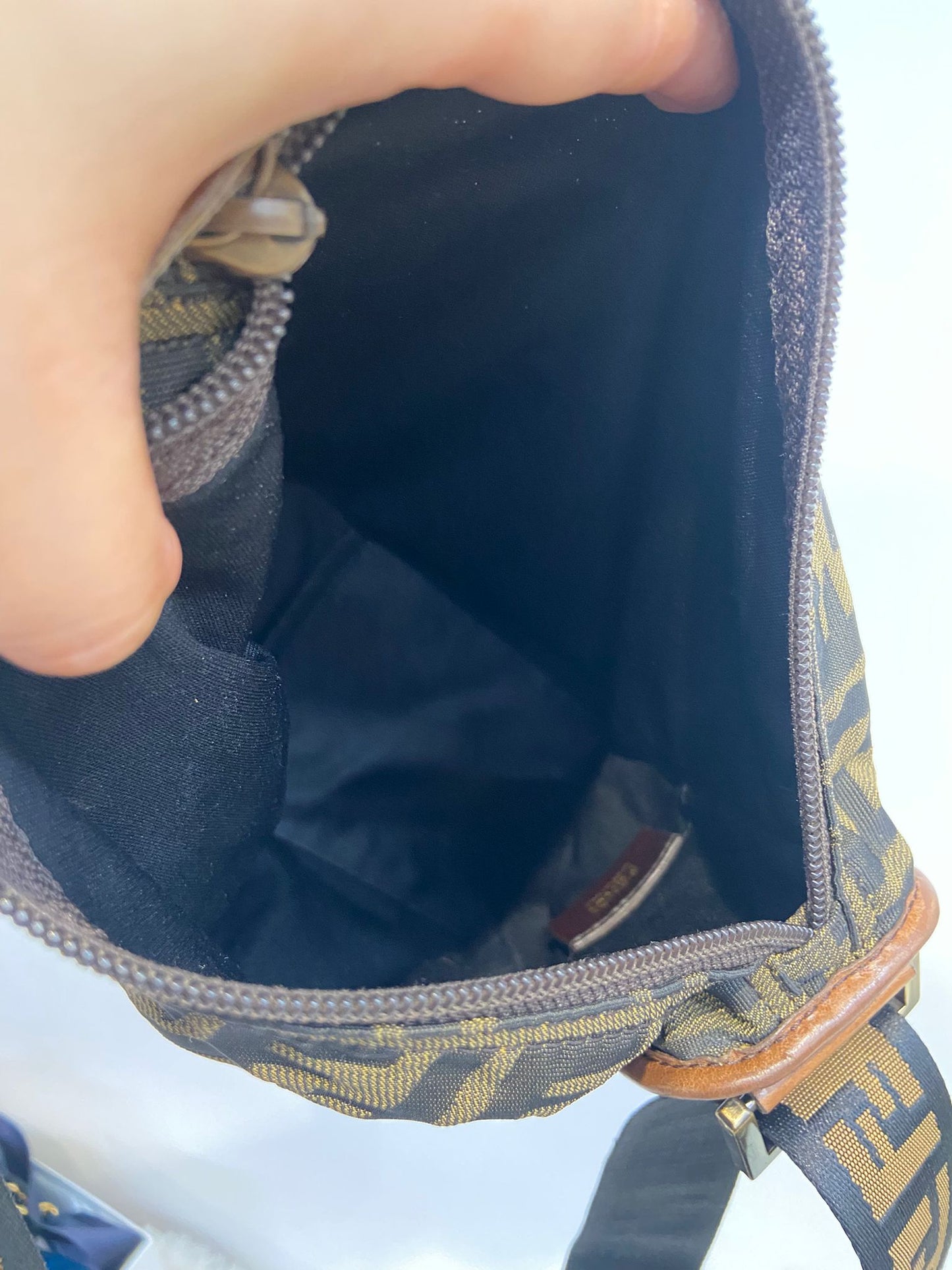 FENDI FF 老花 斜孭袋