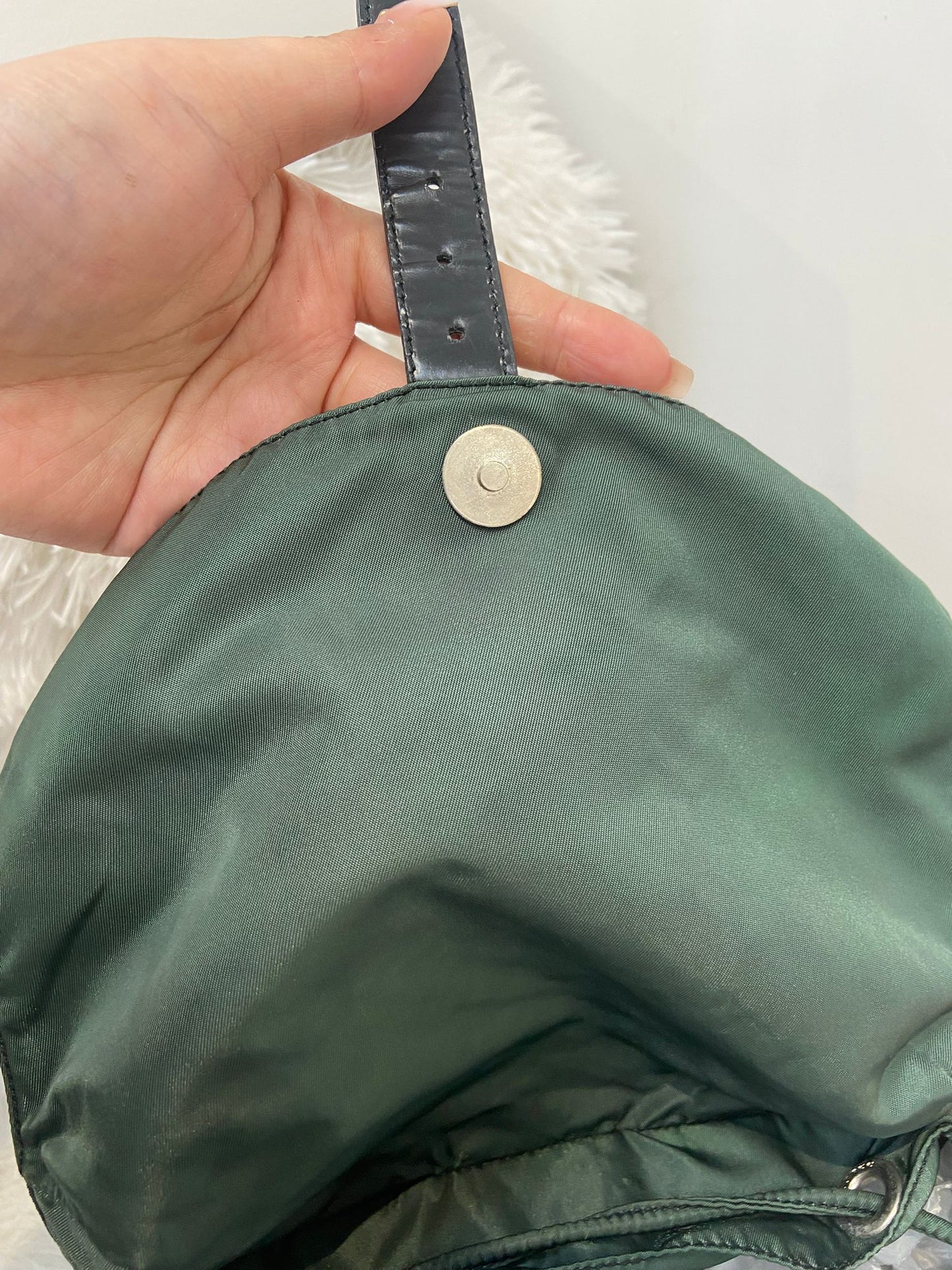 Prada nylon backpack