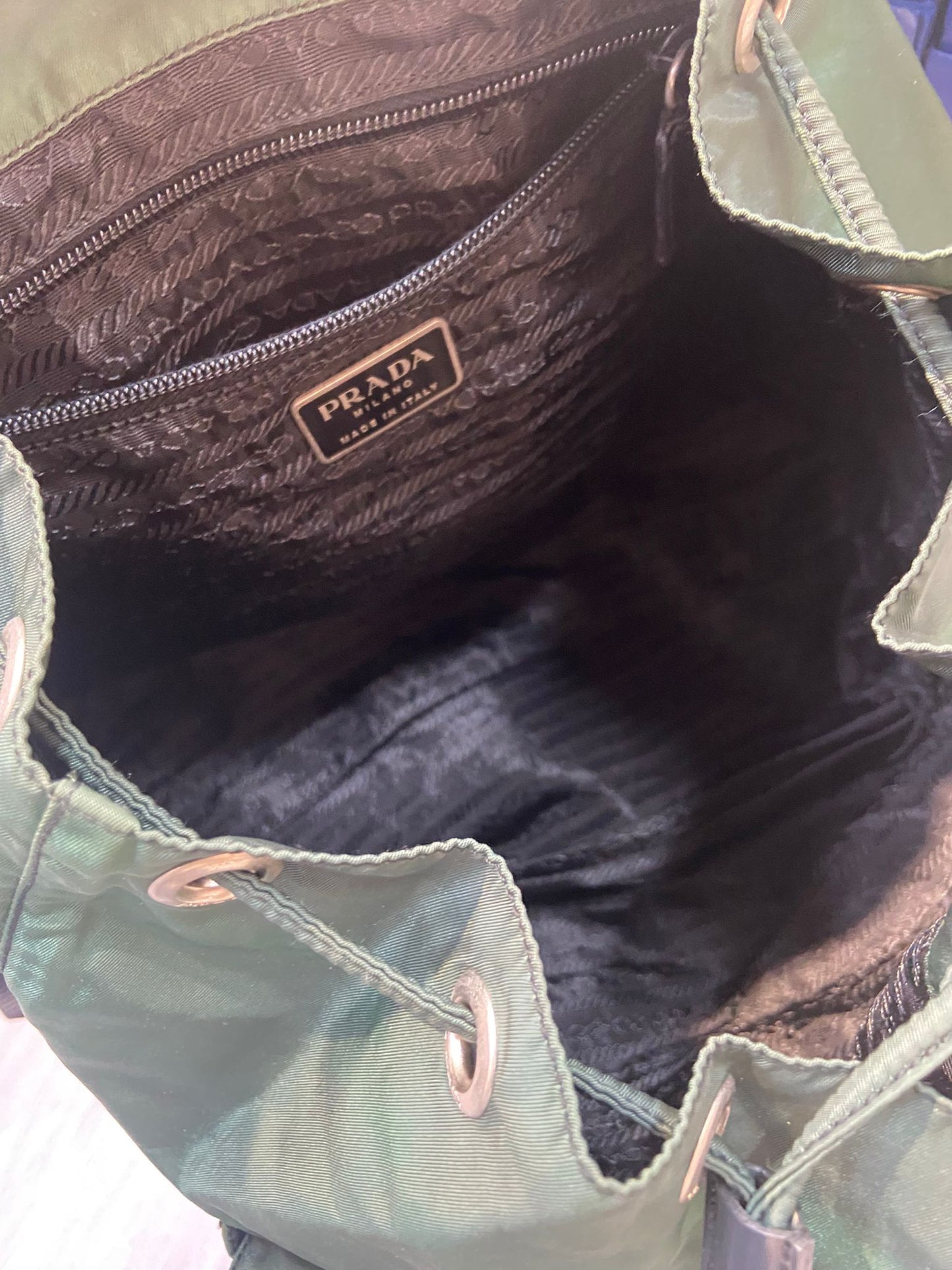 Prada nylon backpack