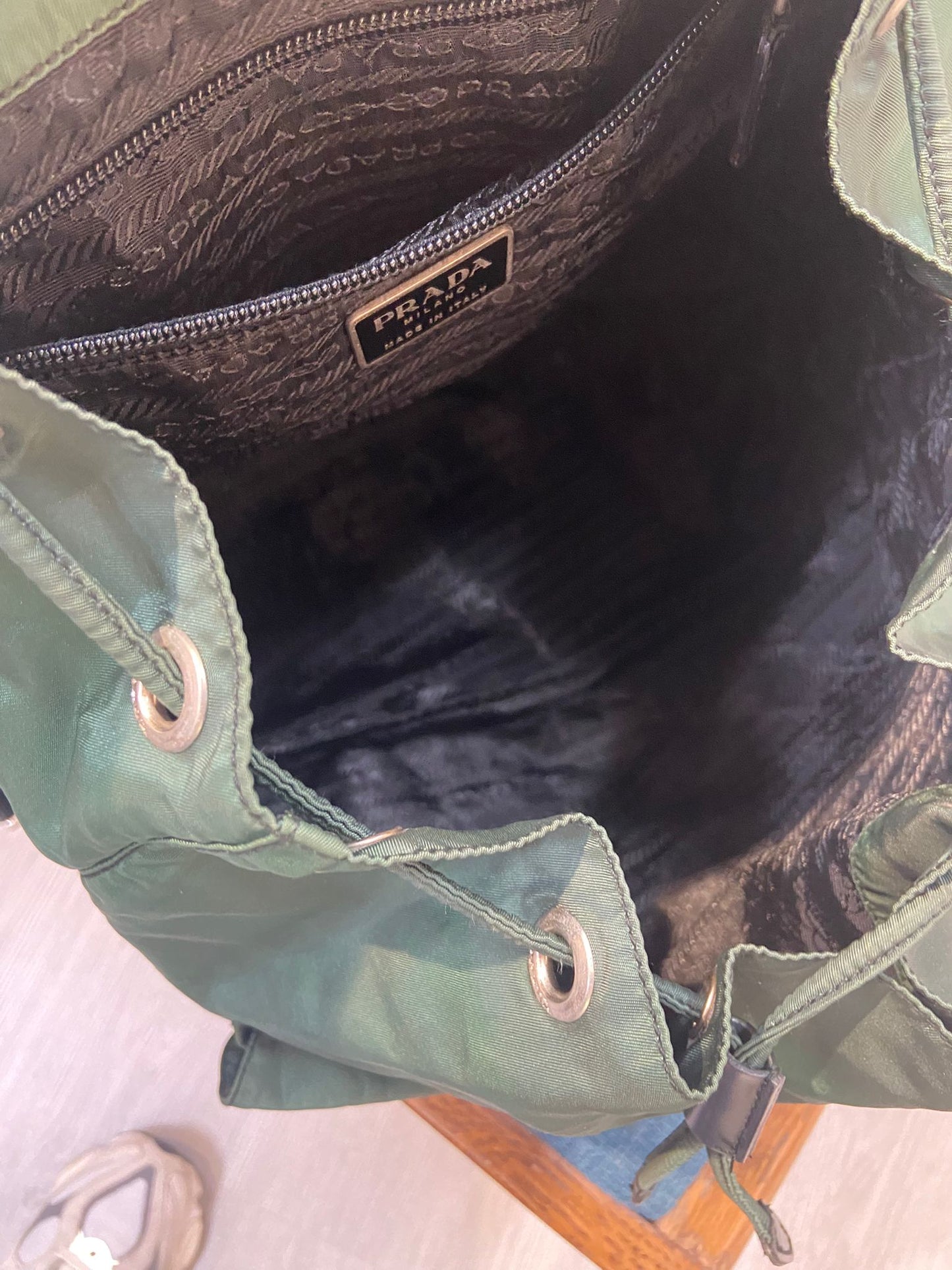 Prada nylon backpack