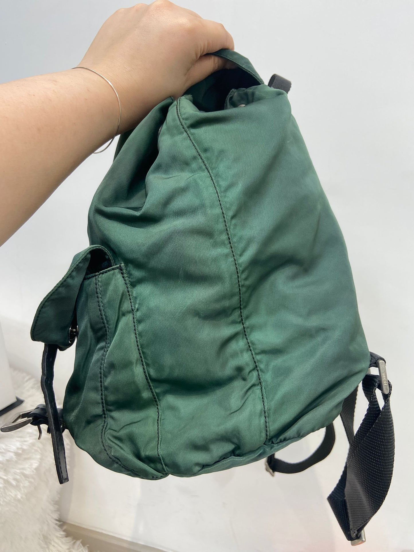 Prada nylon backpack