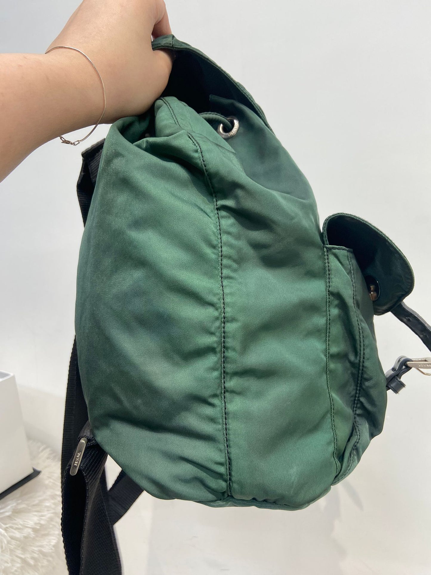 Prada nylon backpack