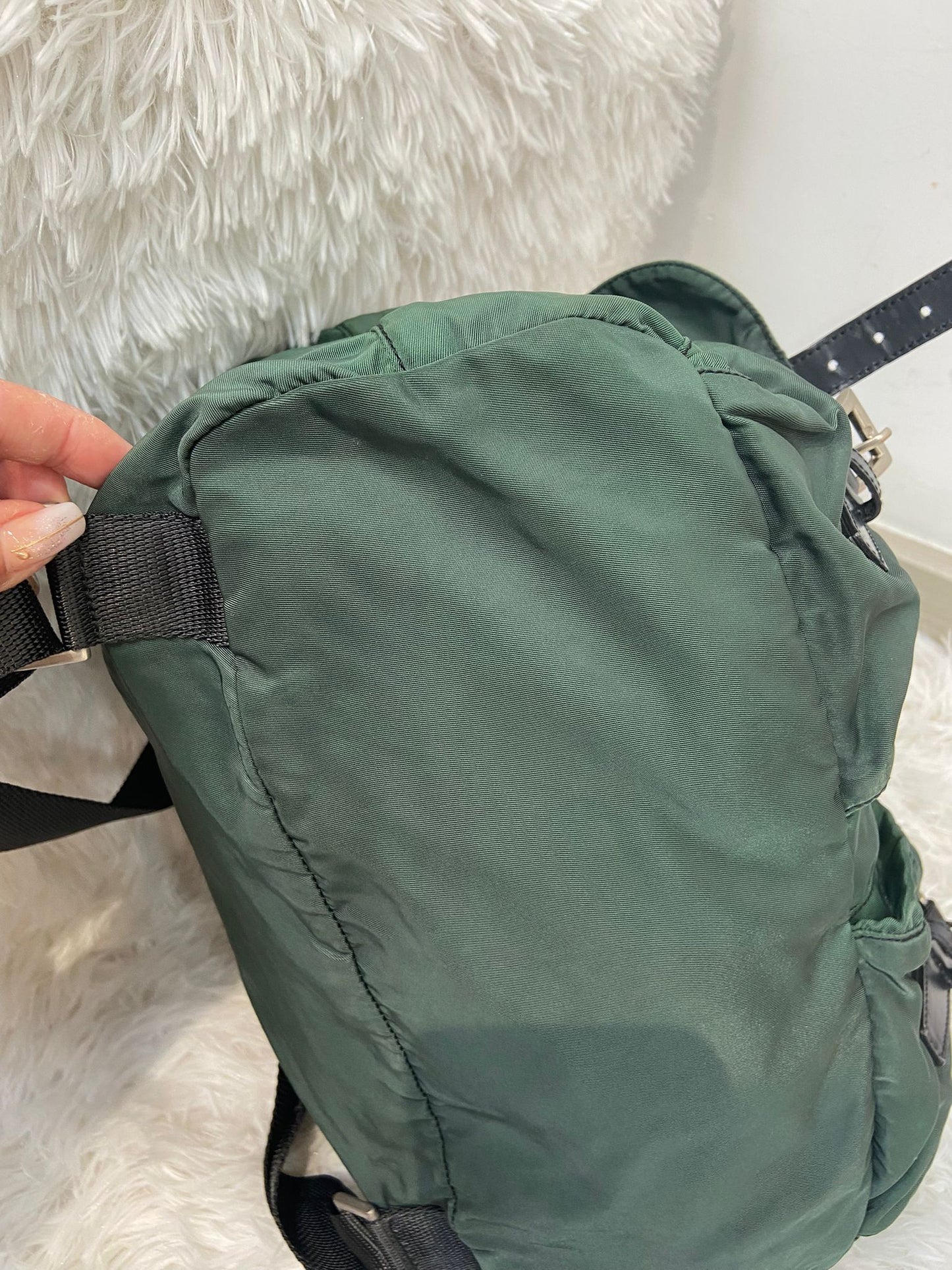 Prada nylon backpack