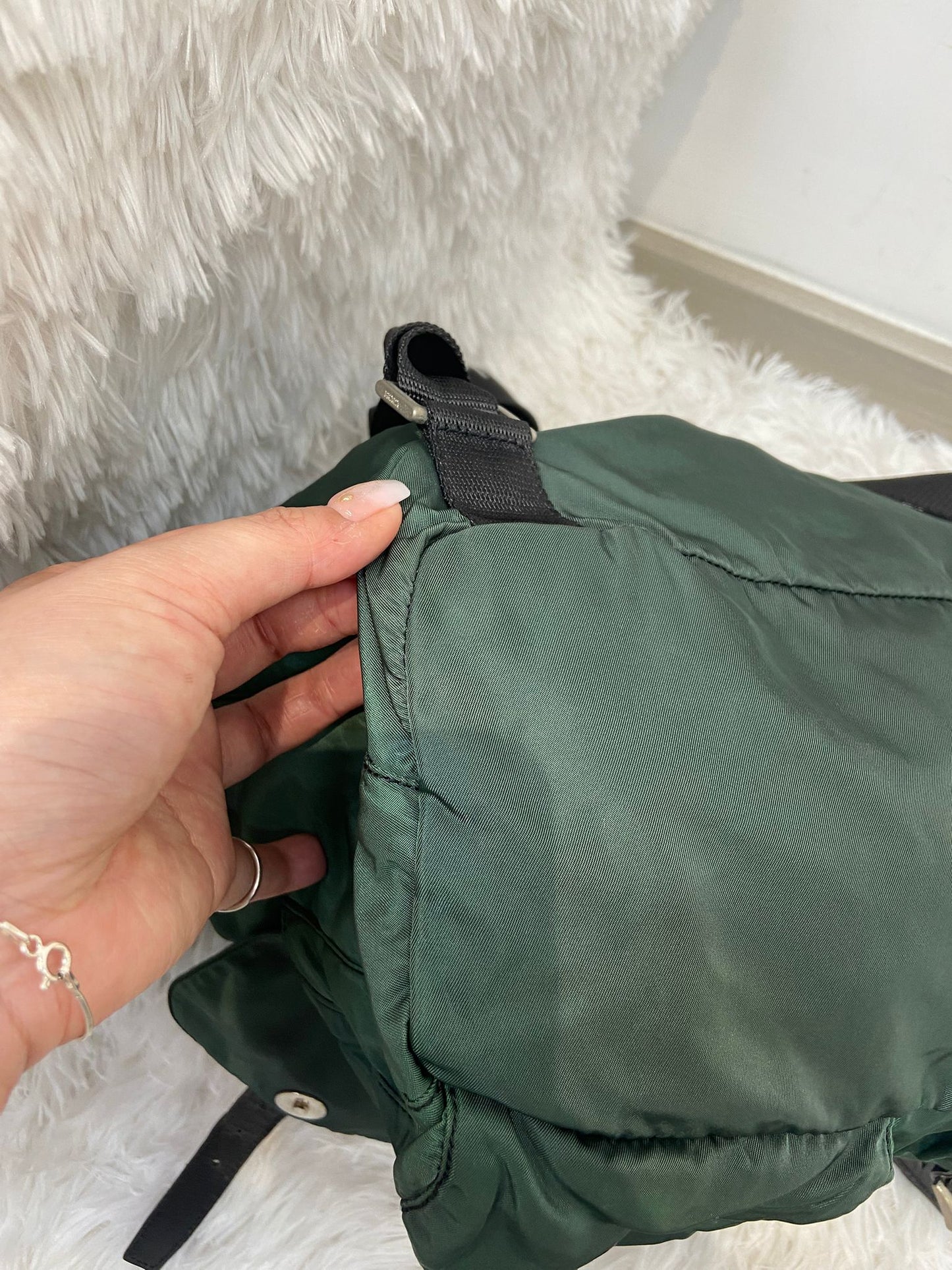 Prada nylon backpack