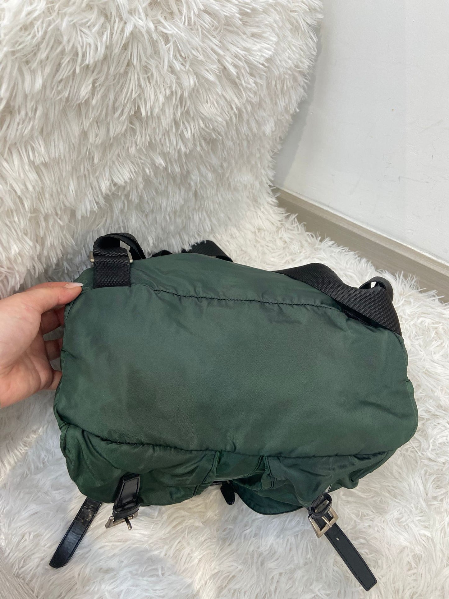 Prada nylon backpack