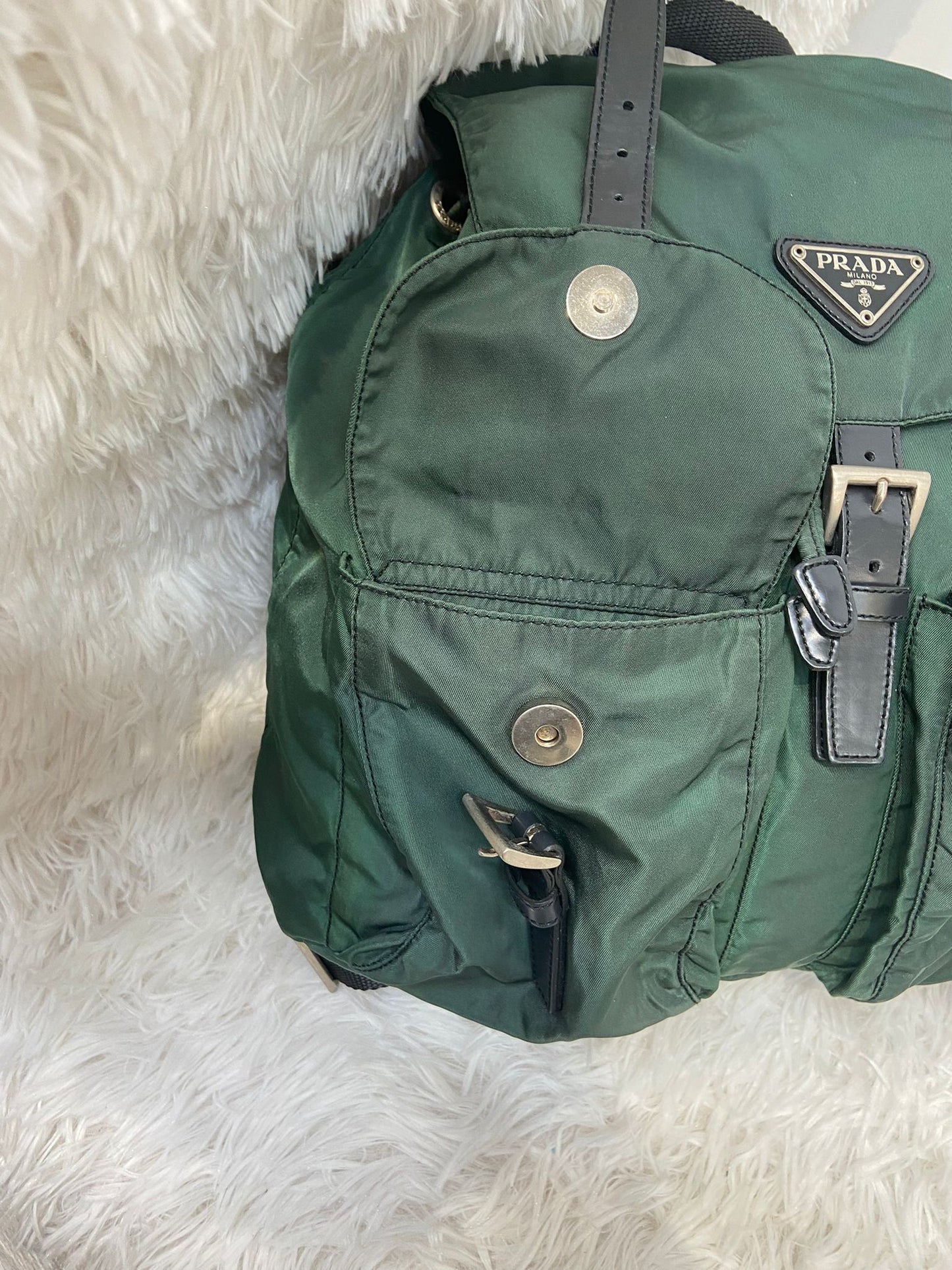 Prada nylon backpack