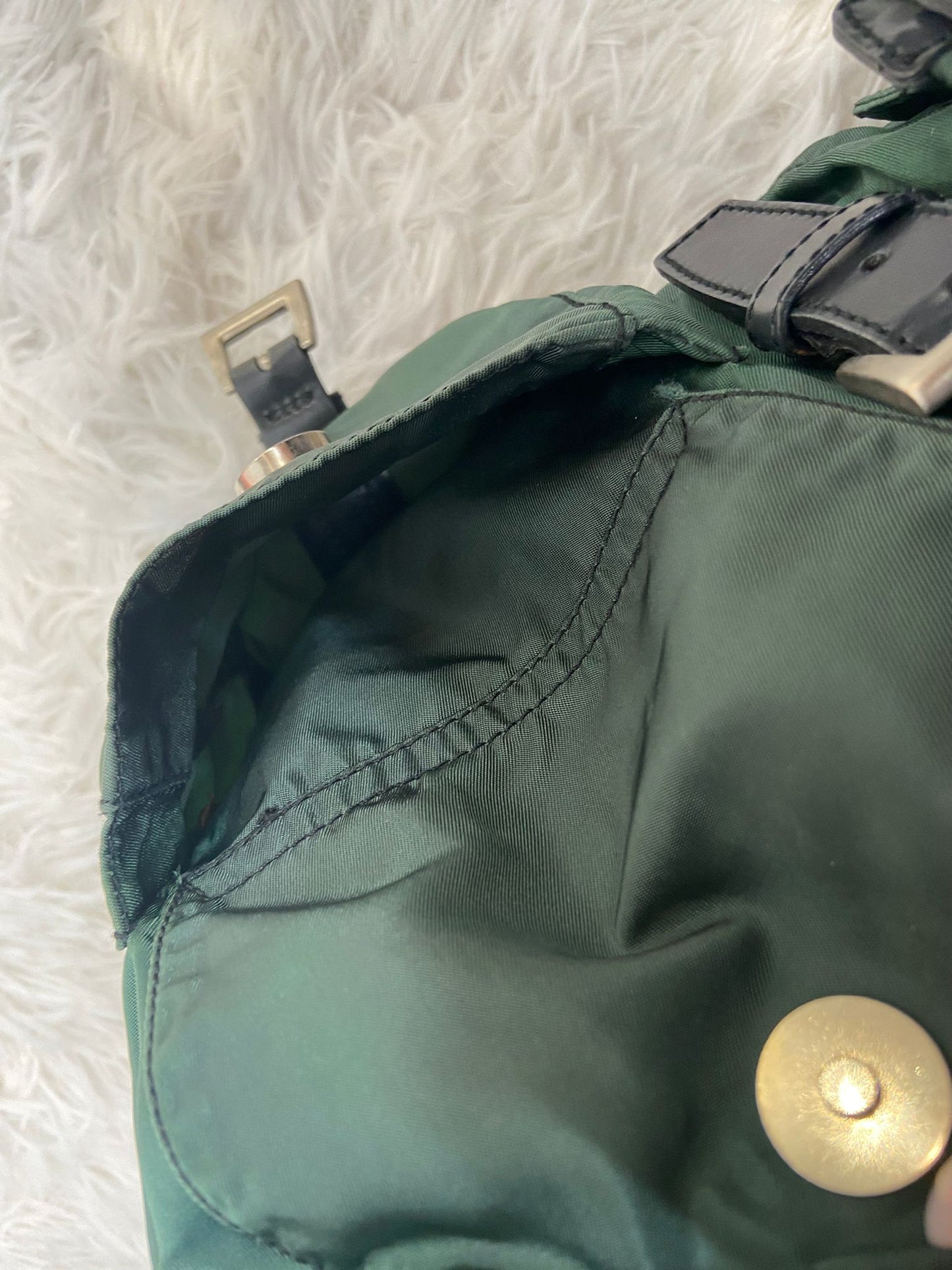 Prada nylon backpack