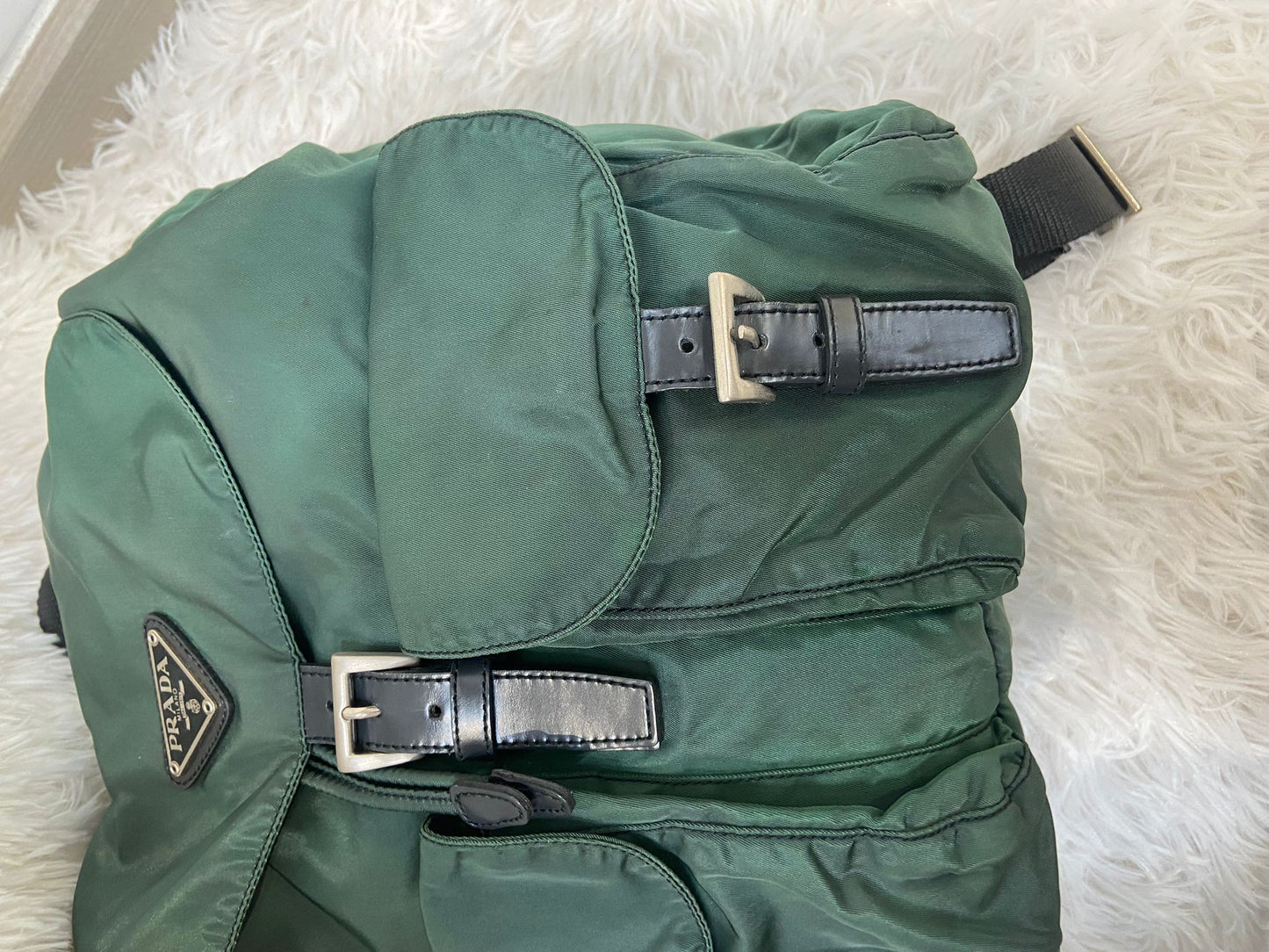 Prada nylon backpack