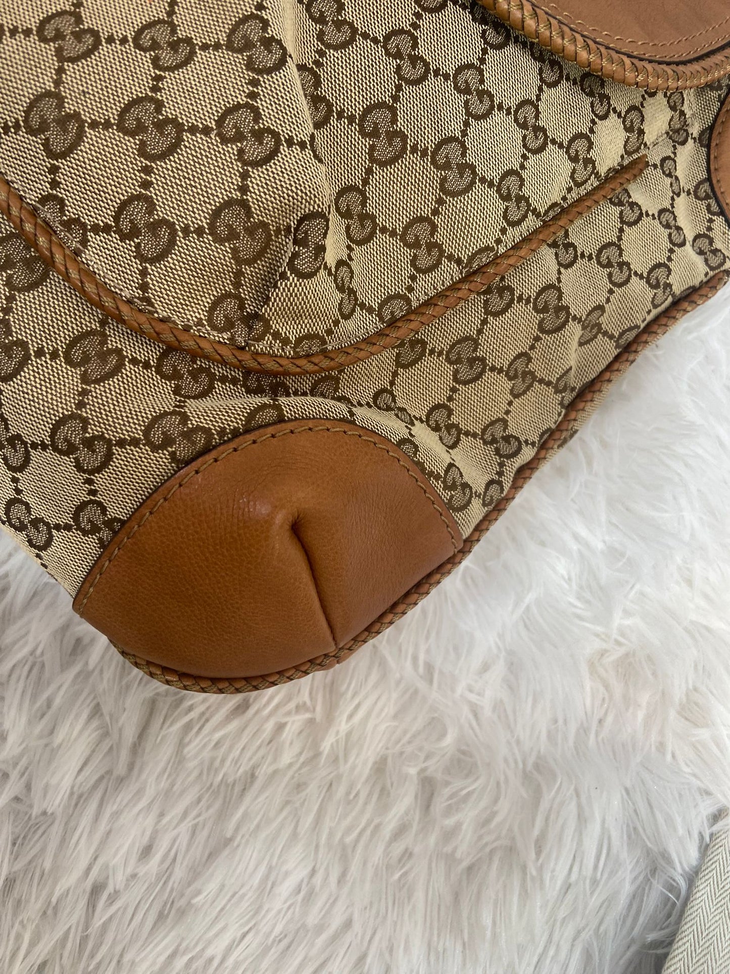 Gucci 流蘇 hobo bag