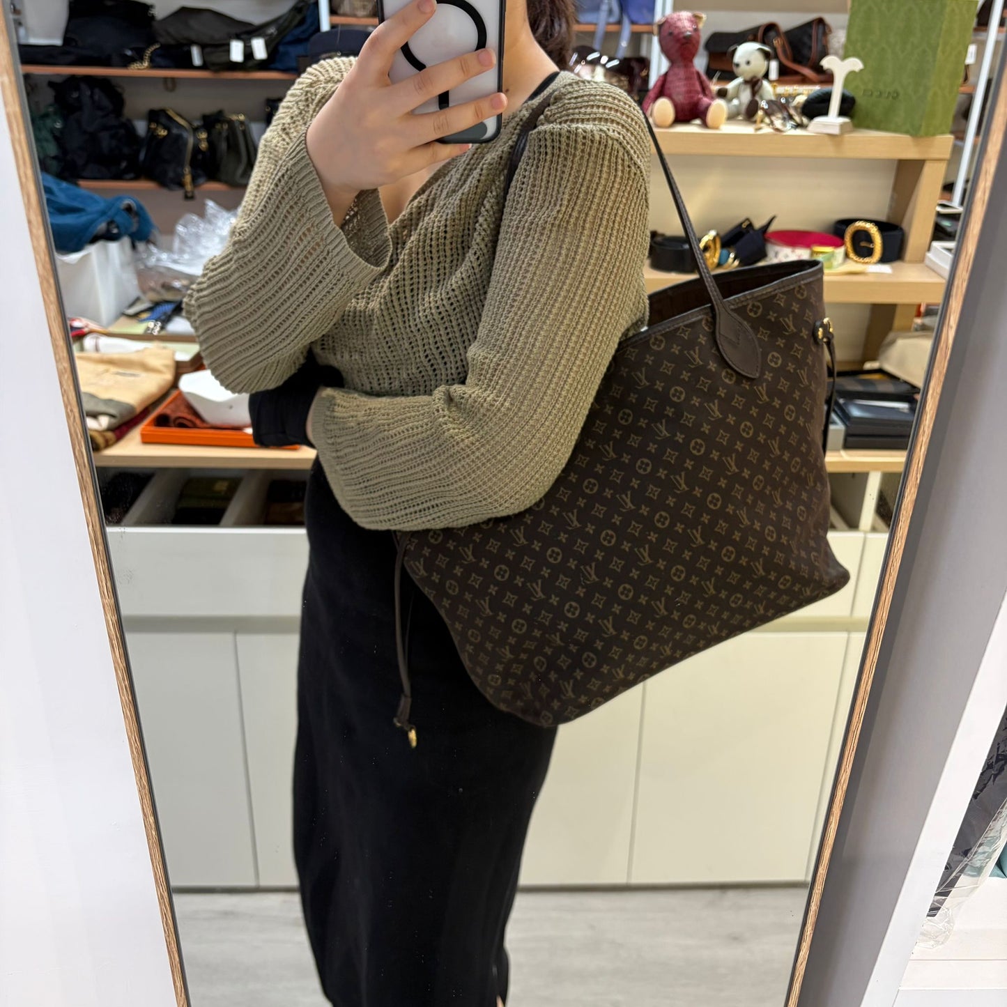 LV neverfull MM