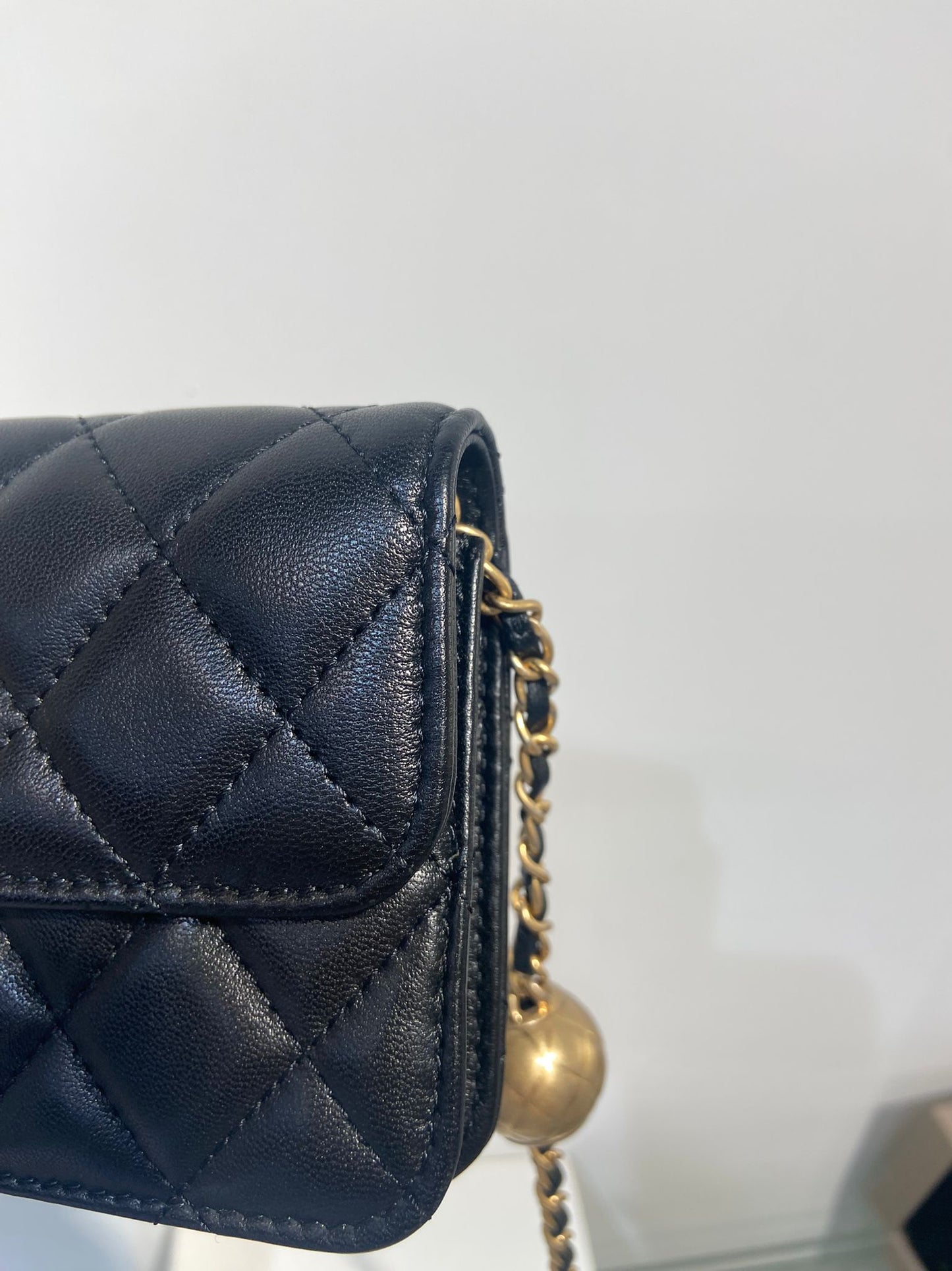 Chanel 小金球 腰鏈包
