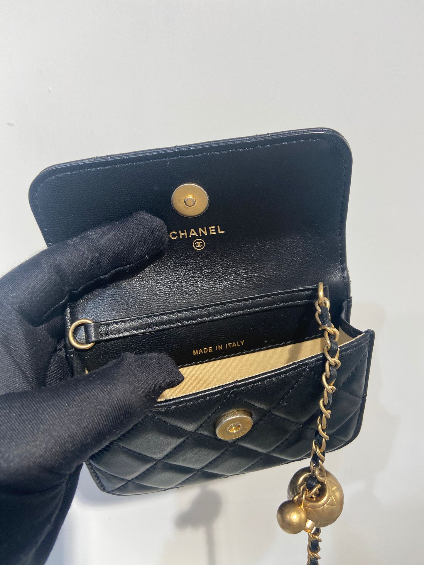 Chanel 小金球 腰鏈包