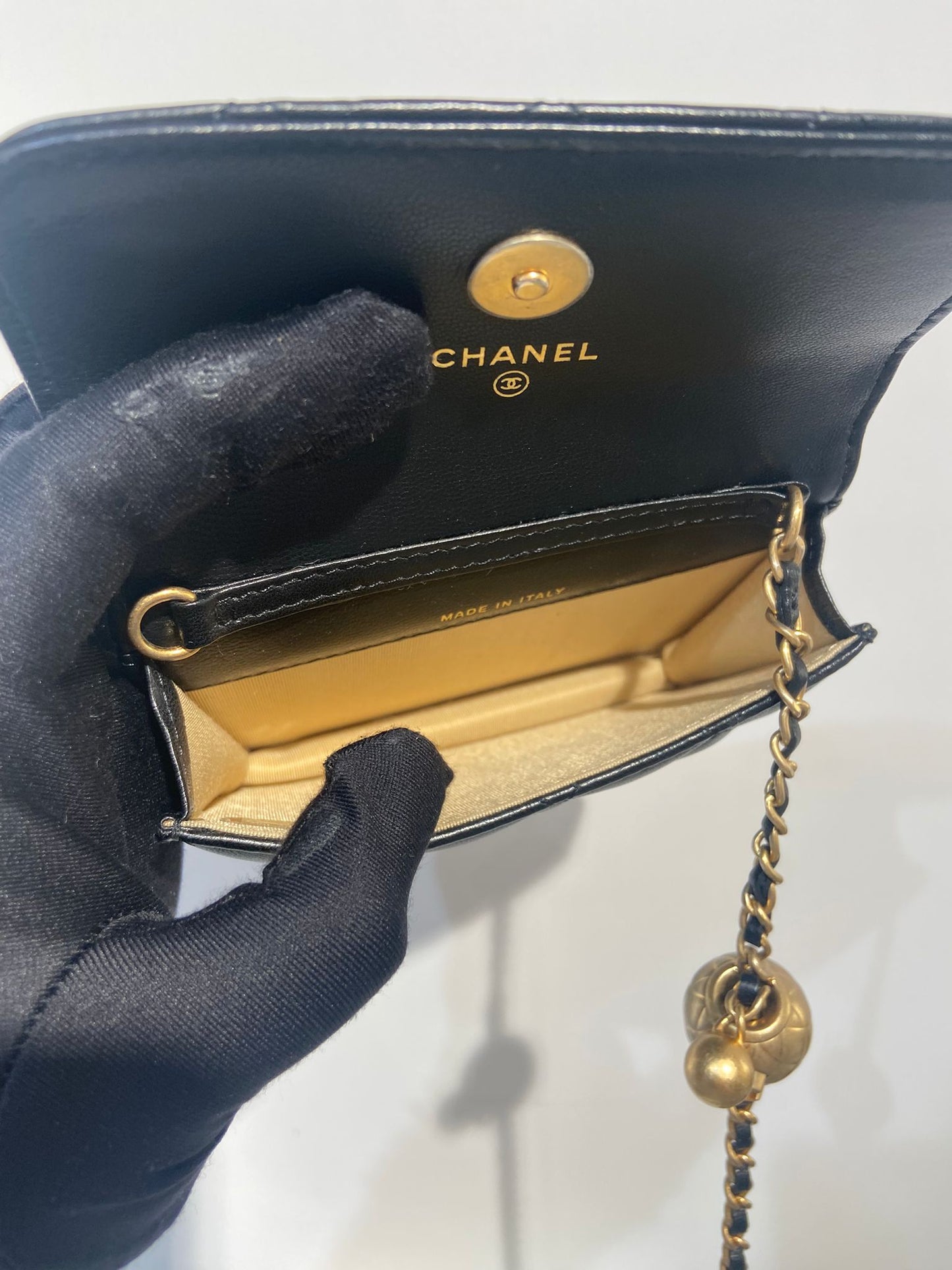 Chanel 小金球 腰鏈包