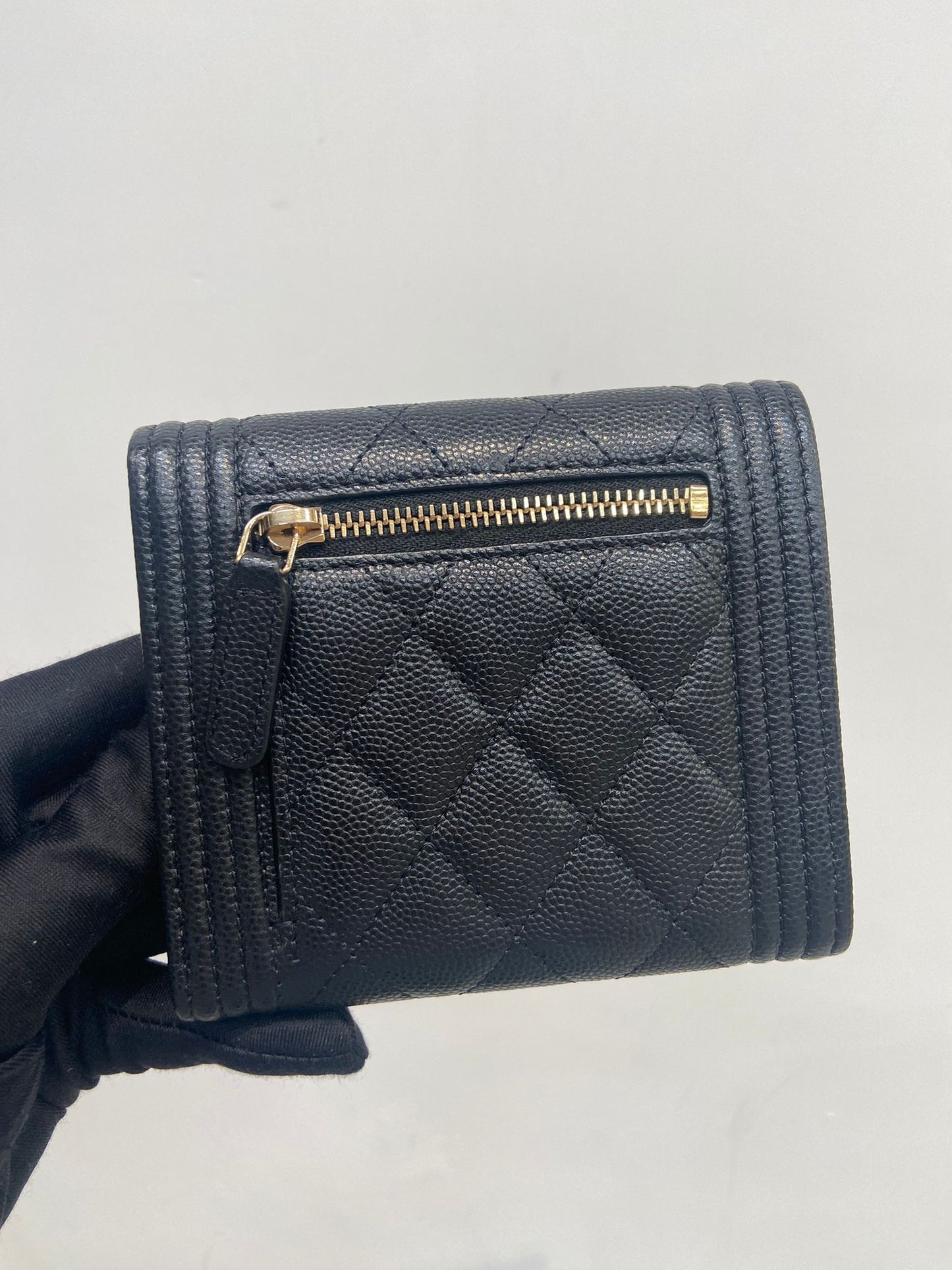 Chanel Boy flap wallet