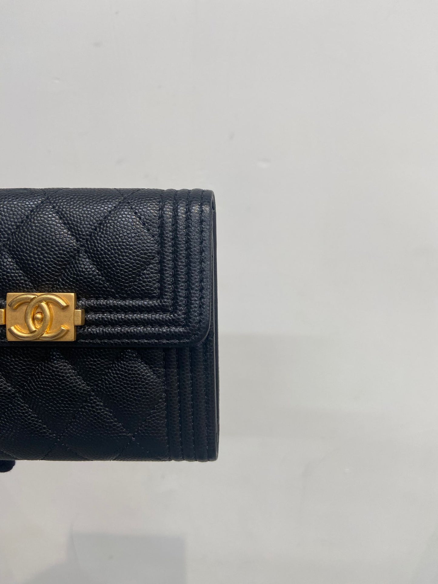 Chanel Boy flap wallet