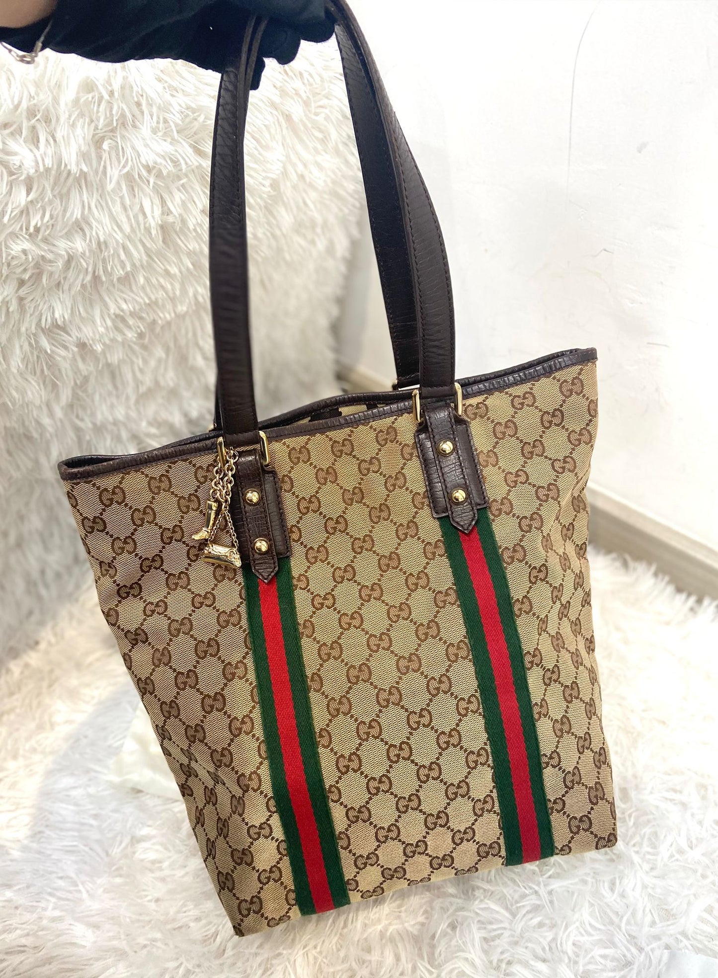Gucci 老花tote bag